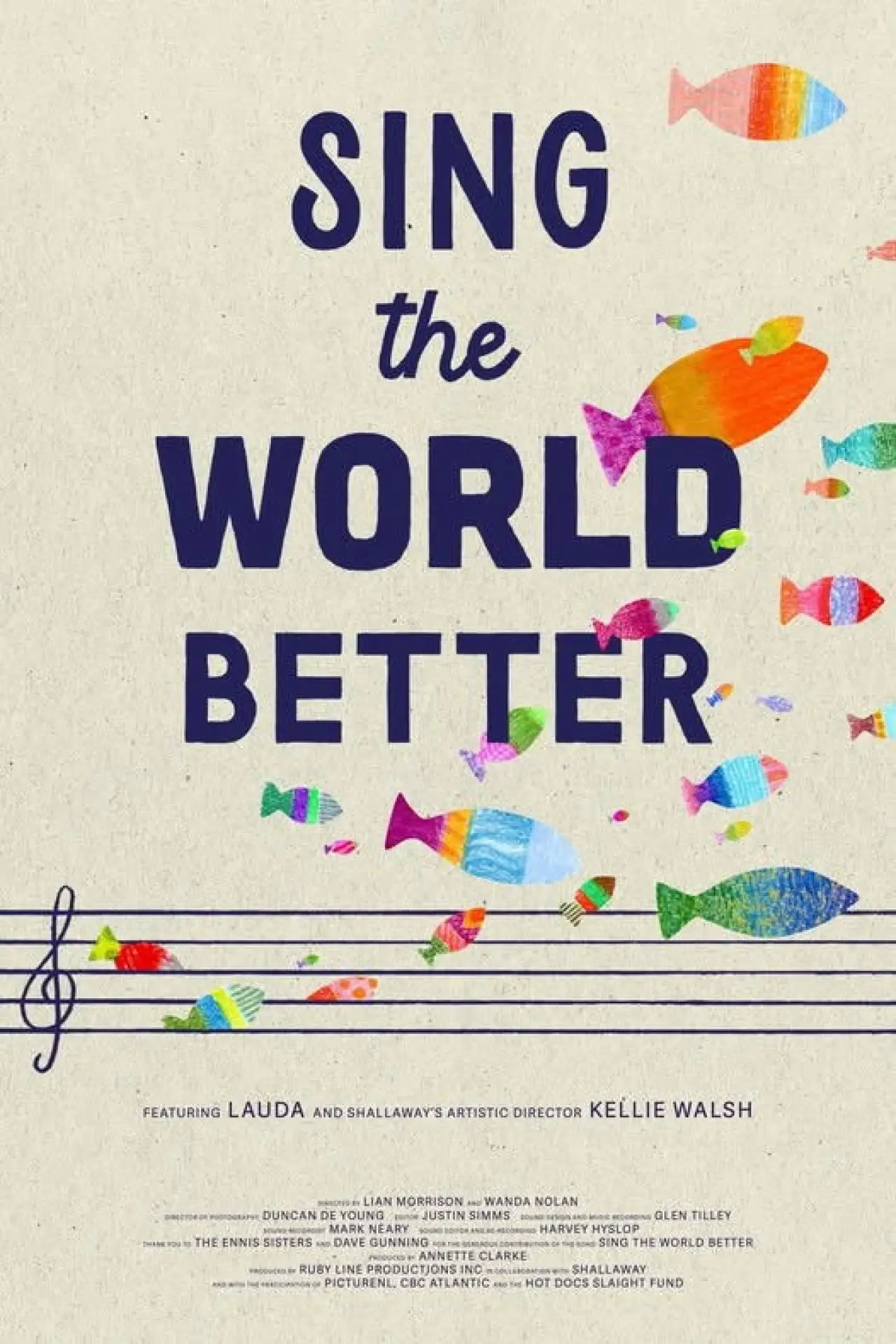 Movie poster "Sing the World Better"