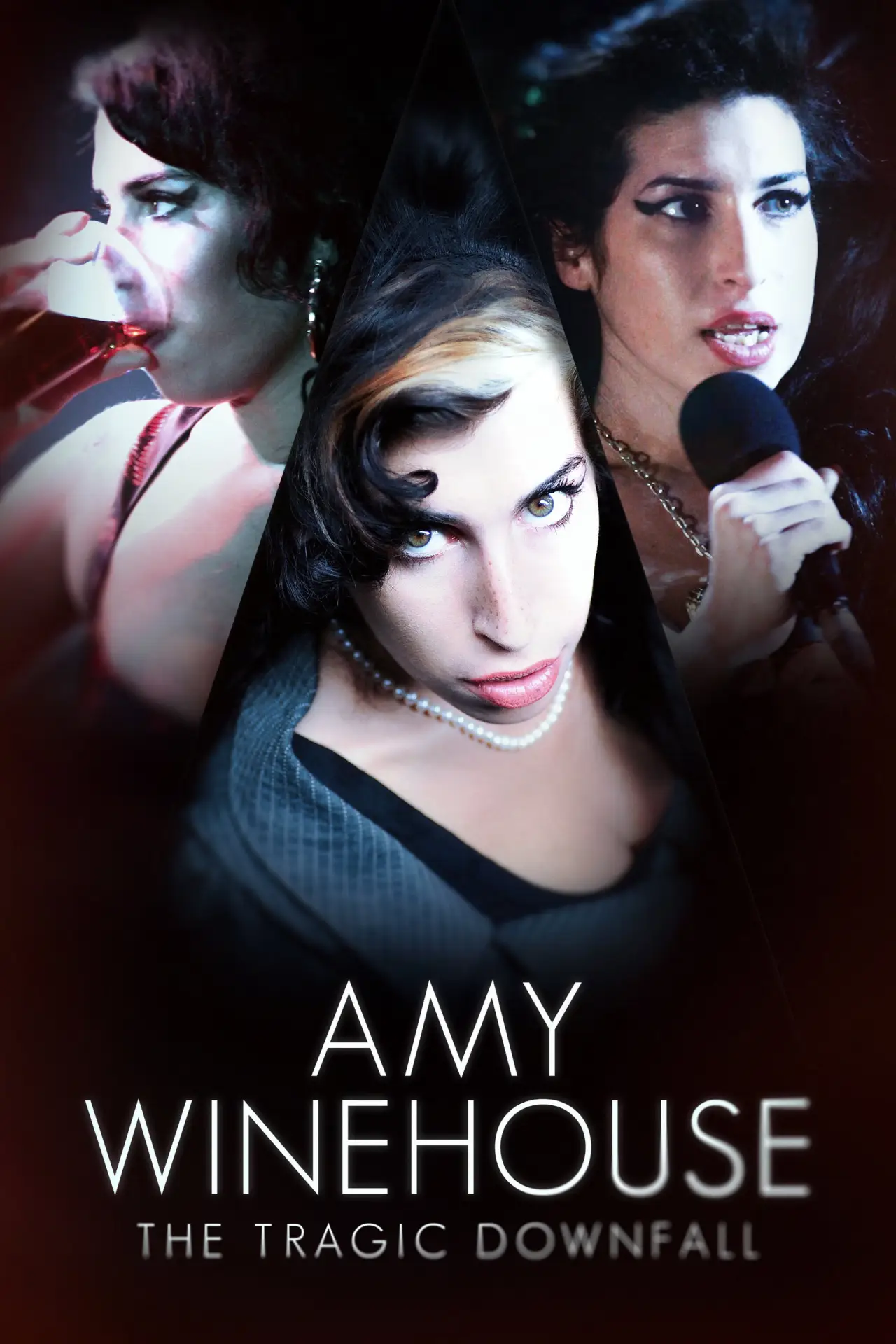 Movie poster "Amy Winehouse: The Tragic Downfall"