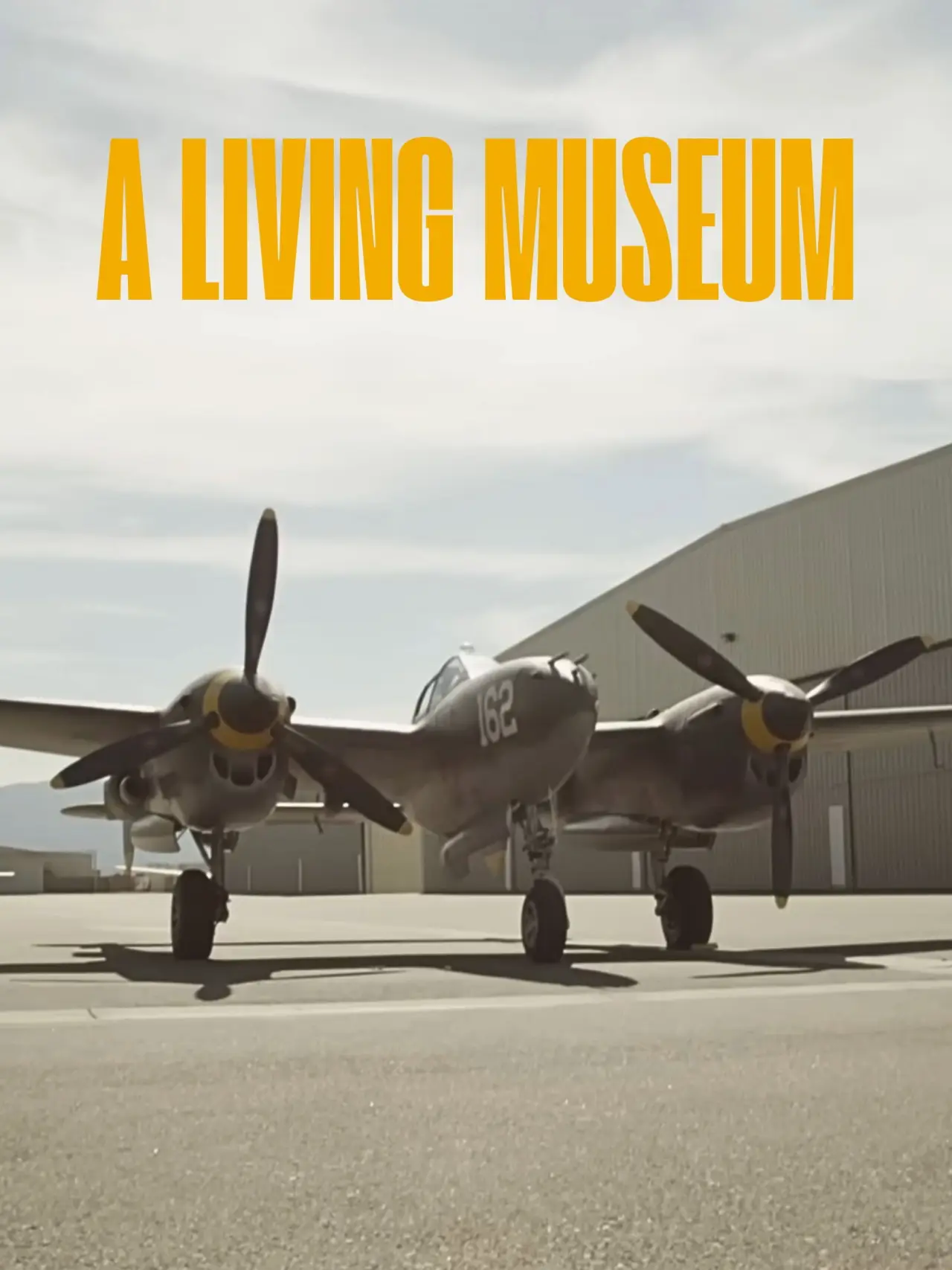 Movie poster "A Living Museum"