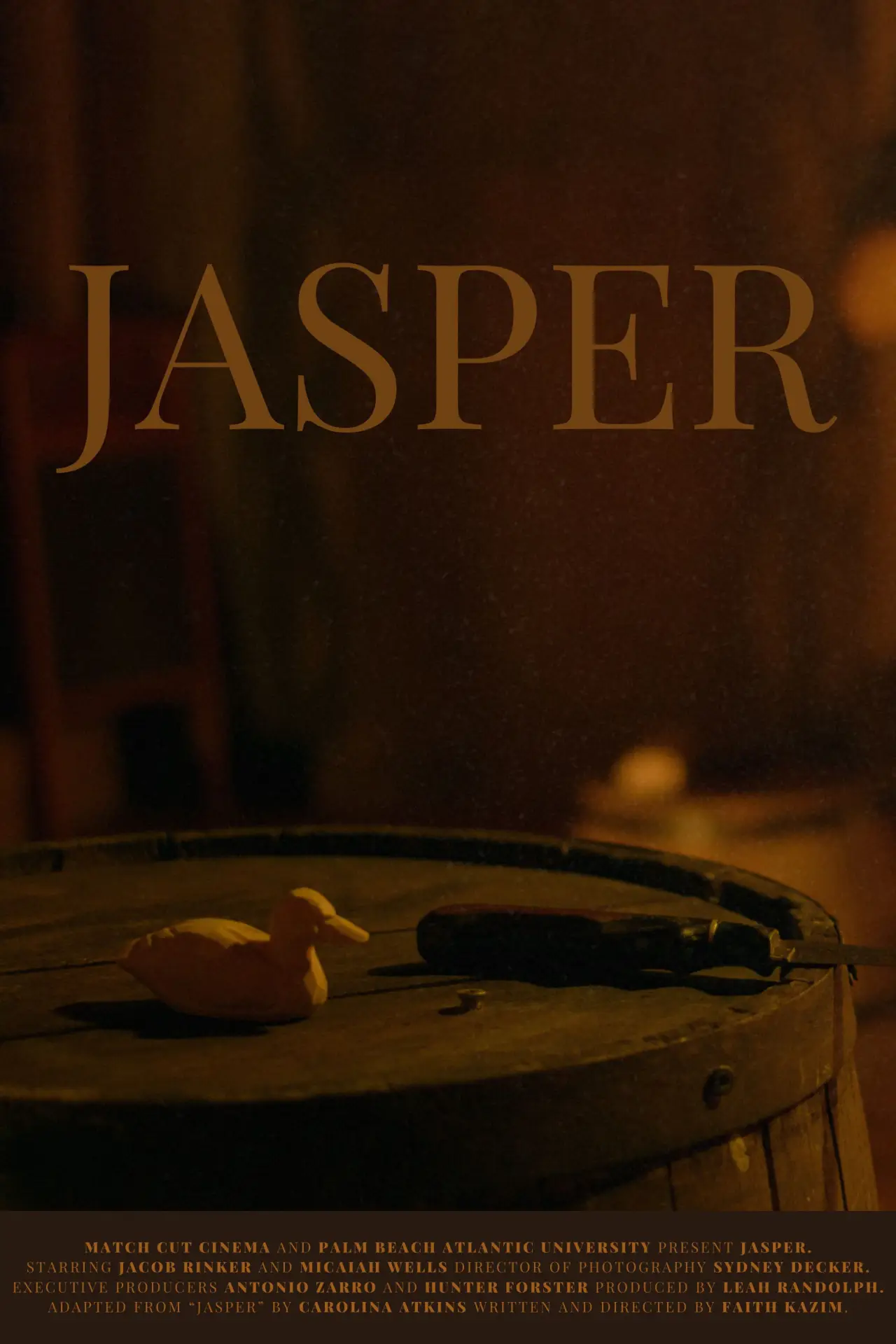Movie poster "Jasper"