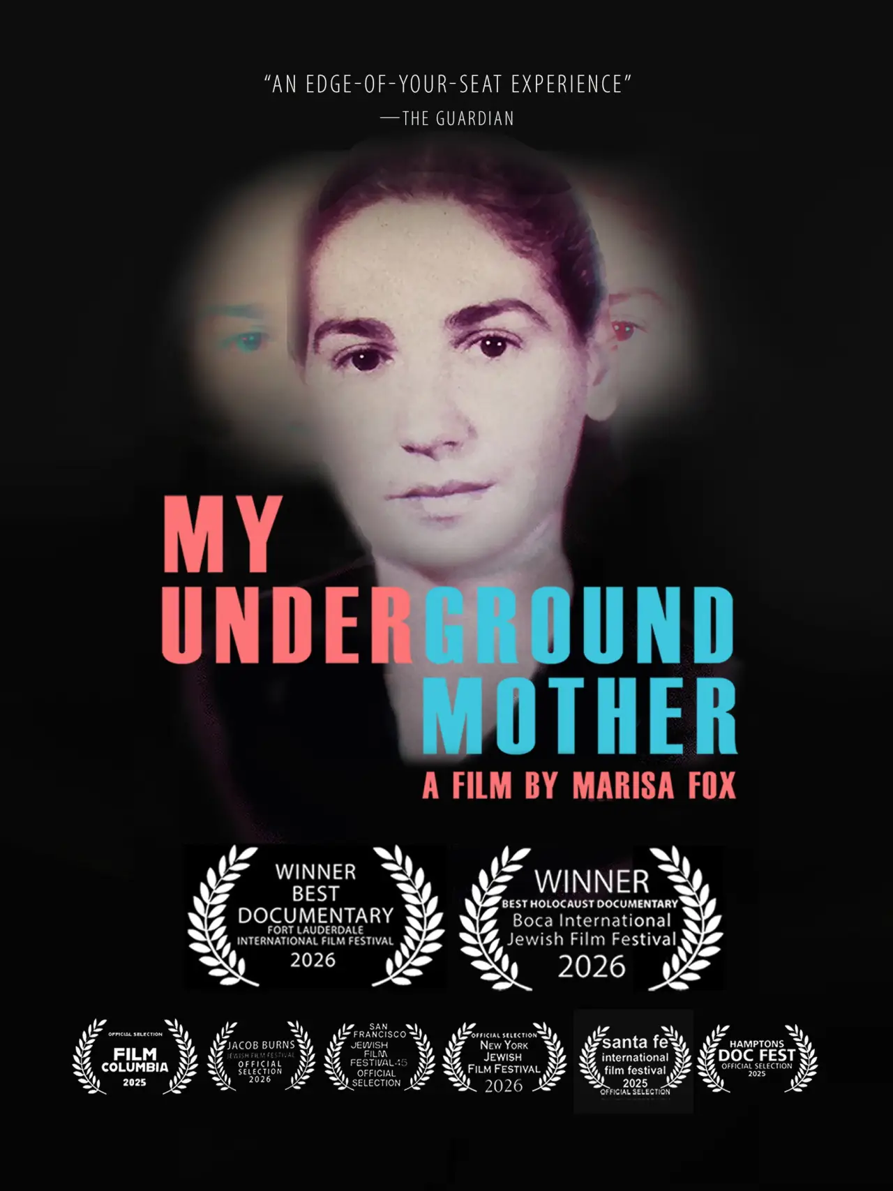 Movie poster "My Underground Mother"