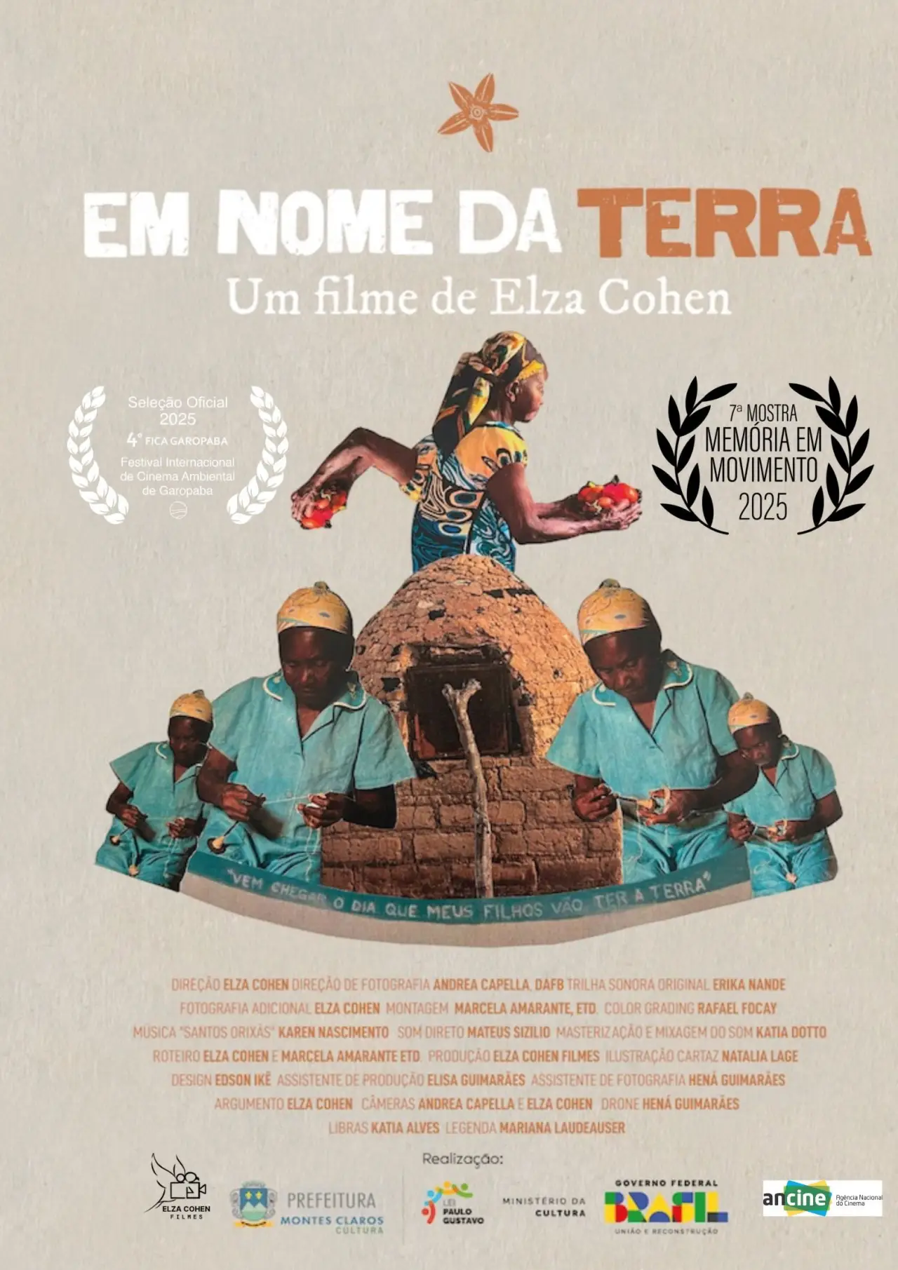 Movie poster "Em Nome da Terra"