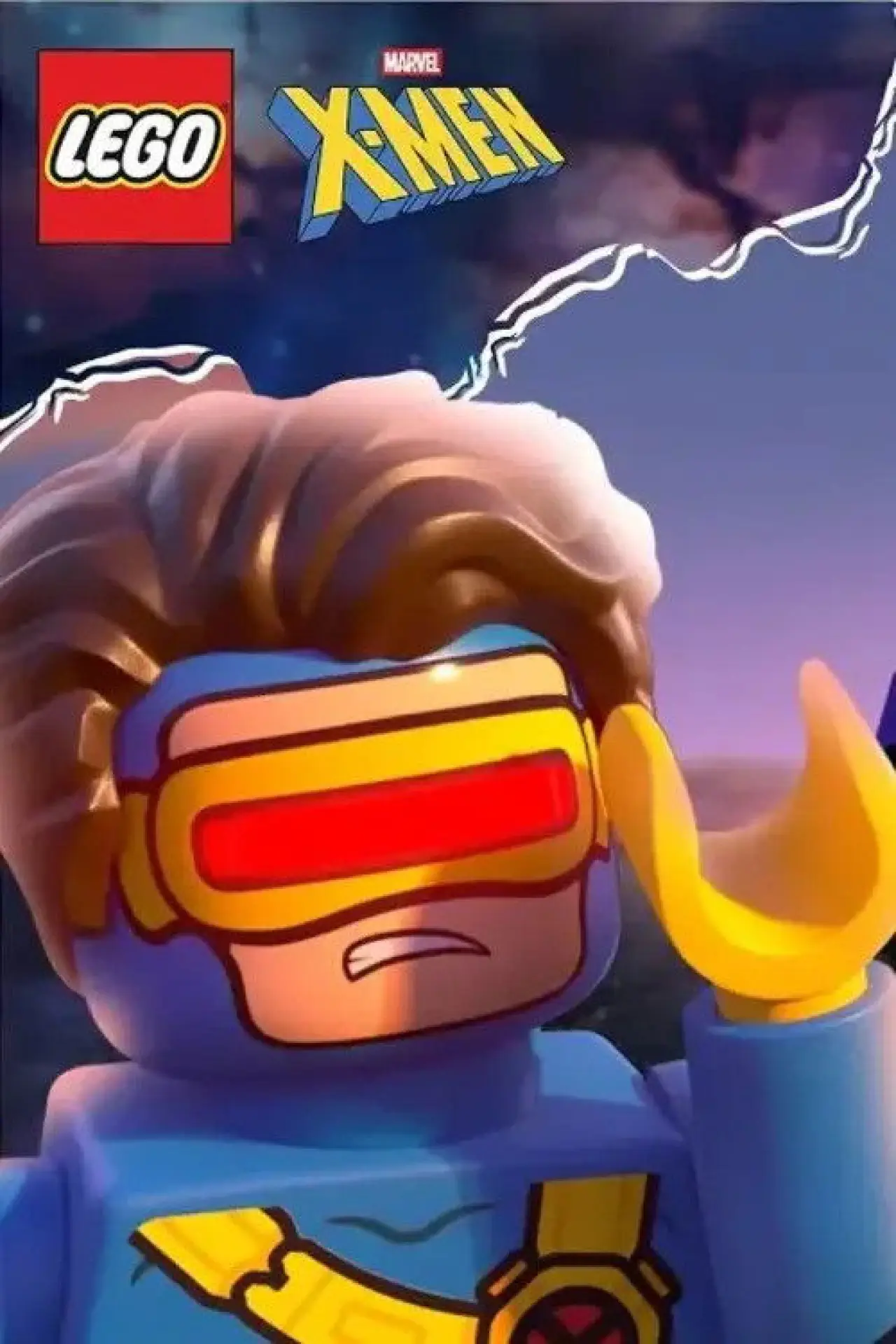 Movie poster "LEGO Marvel X-Men: Robotic Hunter Sentinels Attack the X-Mansion!"