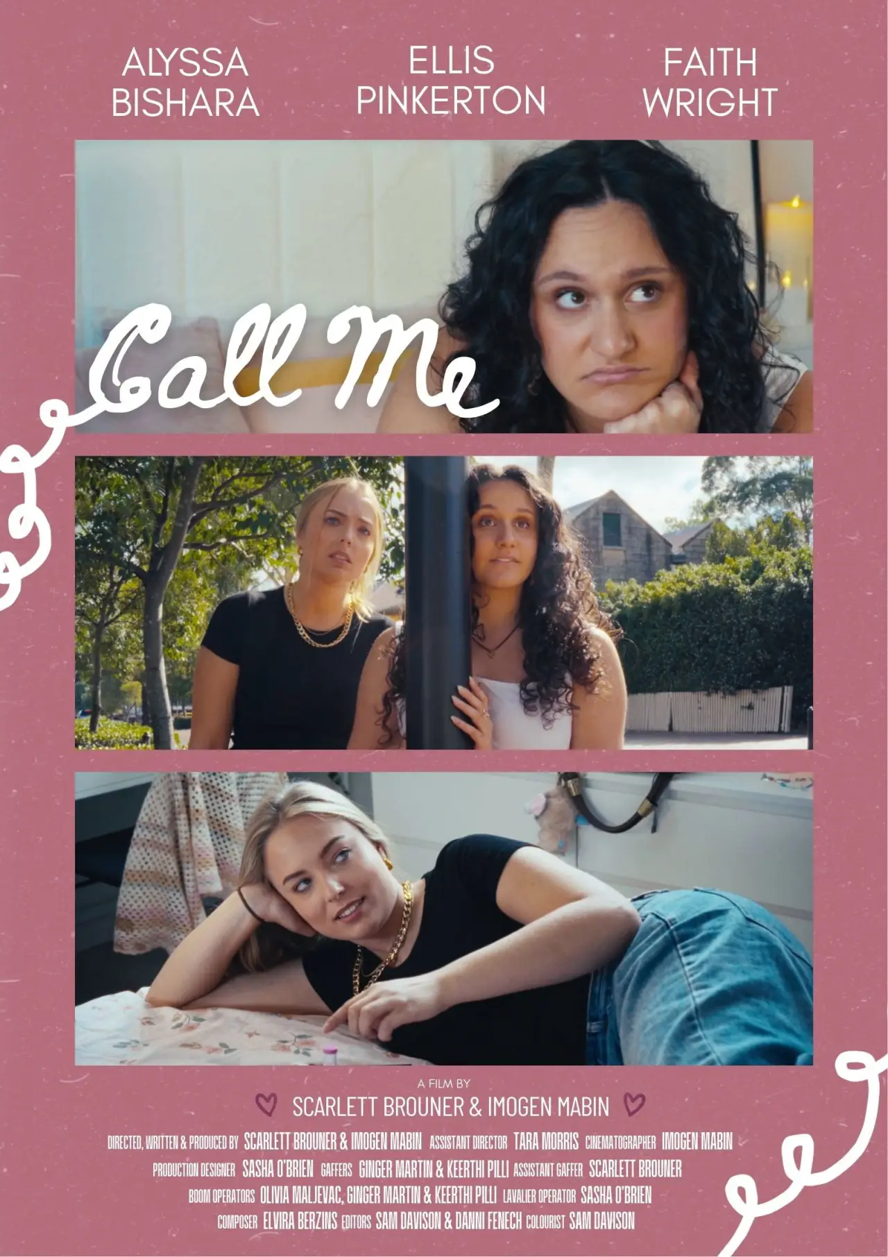 Movie poster "Call Me"