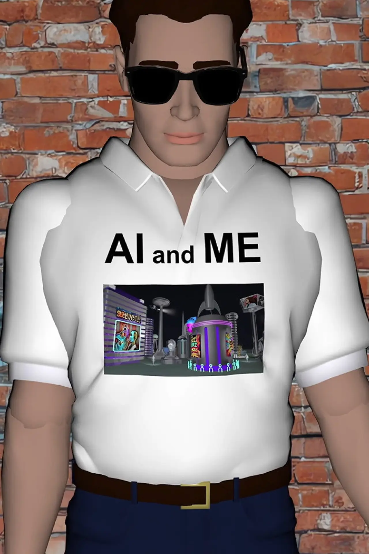 Movie poster "AI and Me"