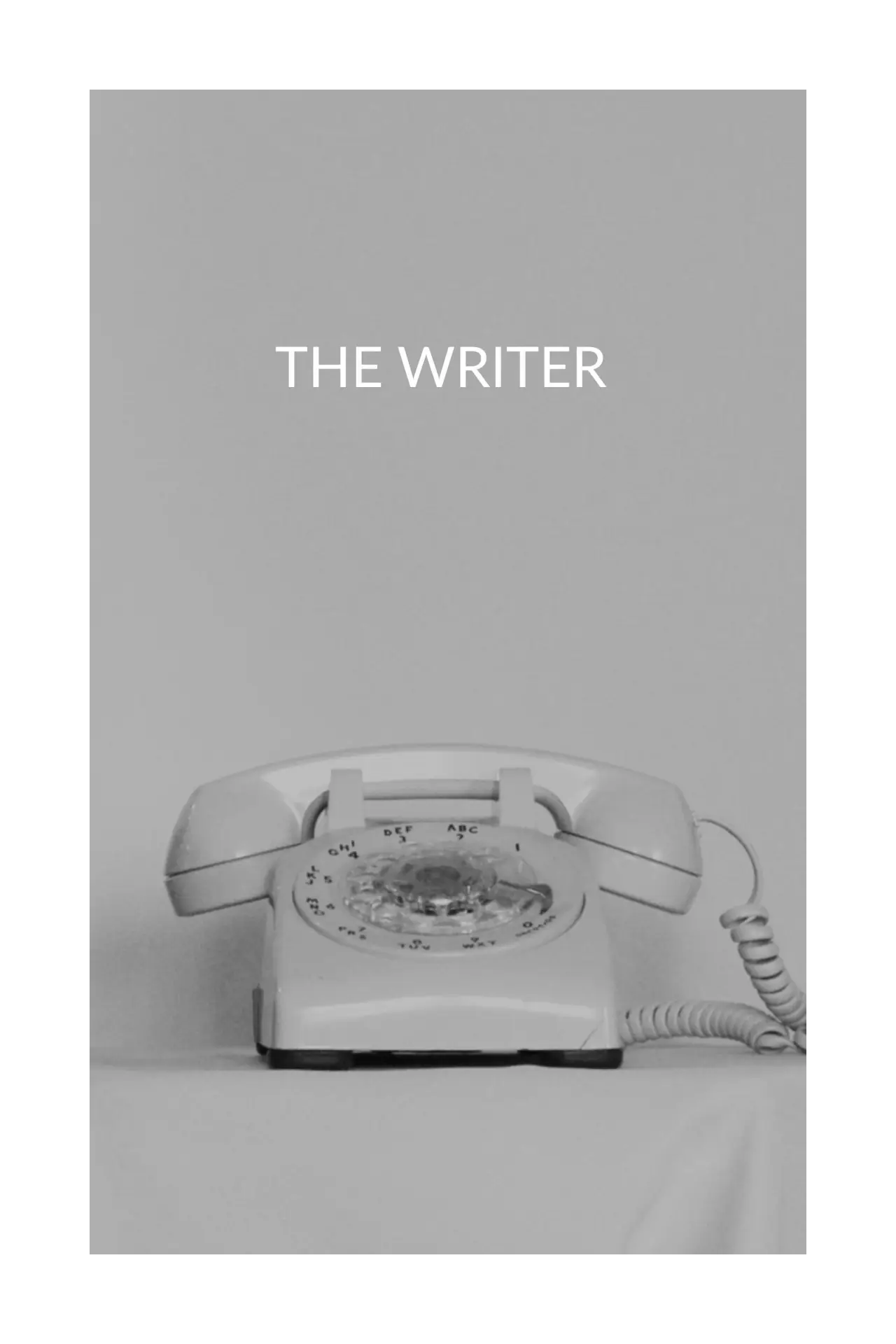 Movie poster "THE WRITER"