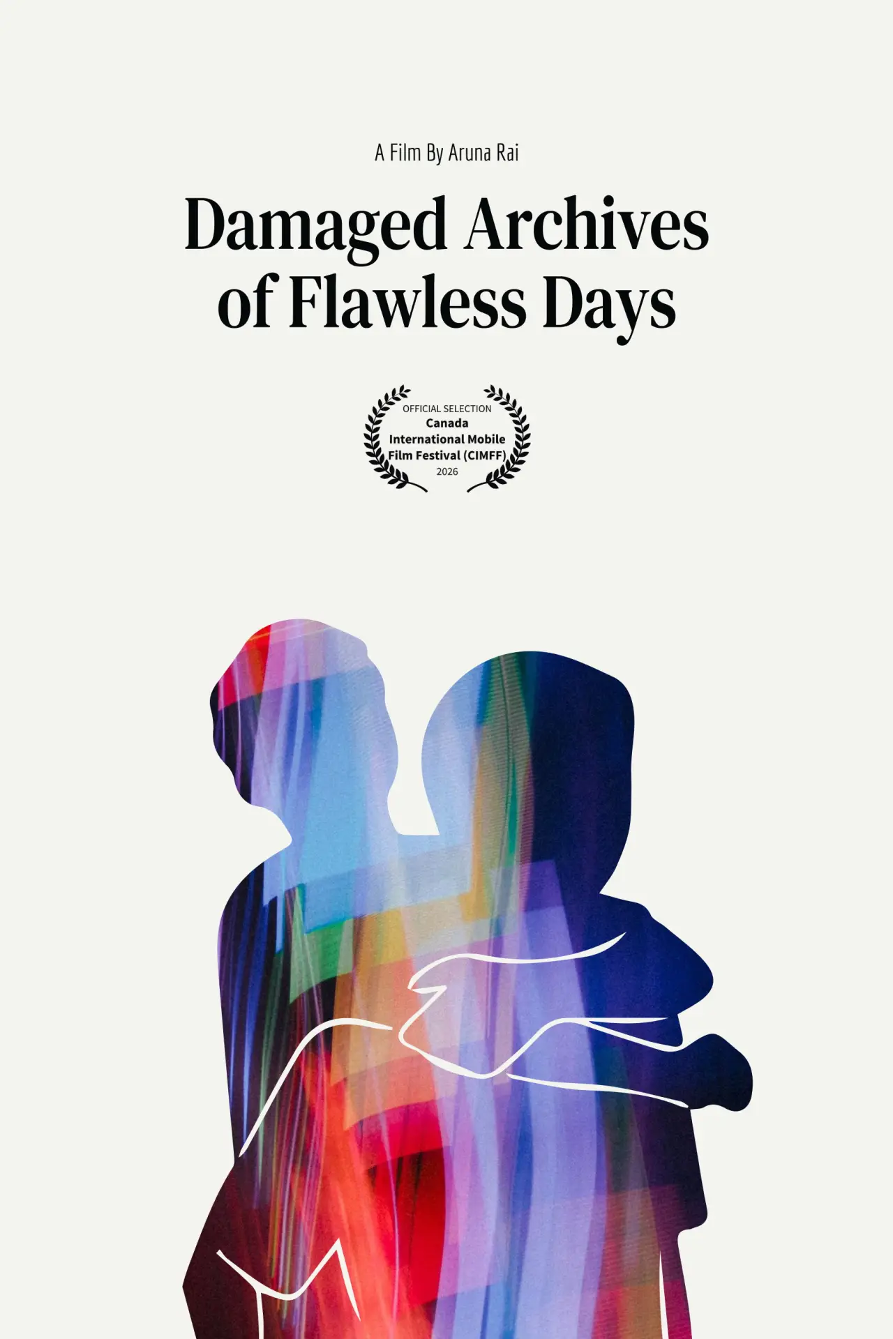 Movie poster "Damaged Archives of Flawless Days"