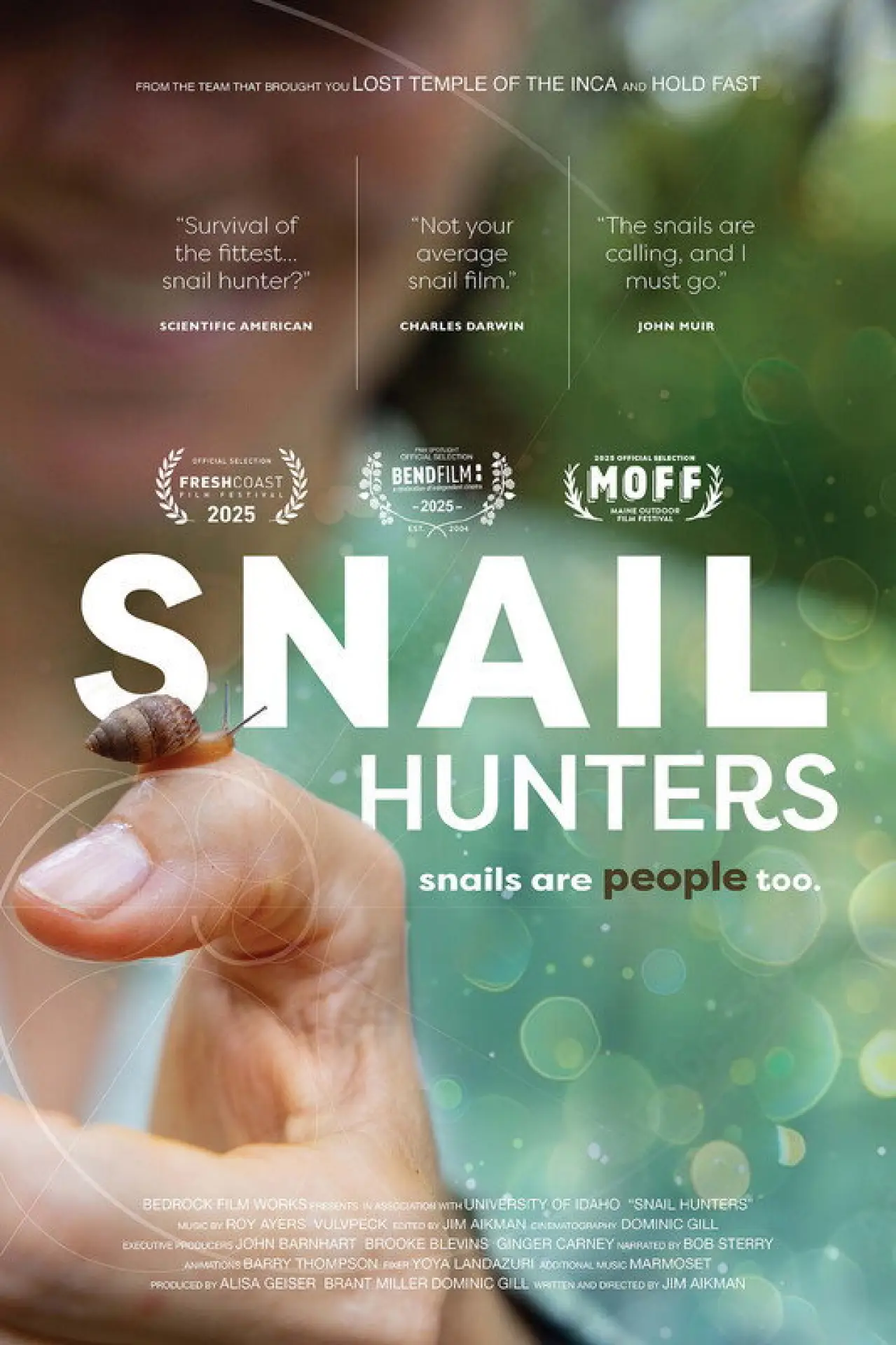 Movie poster "Snail Hunters"