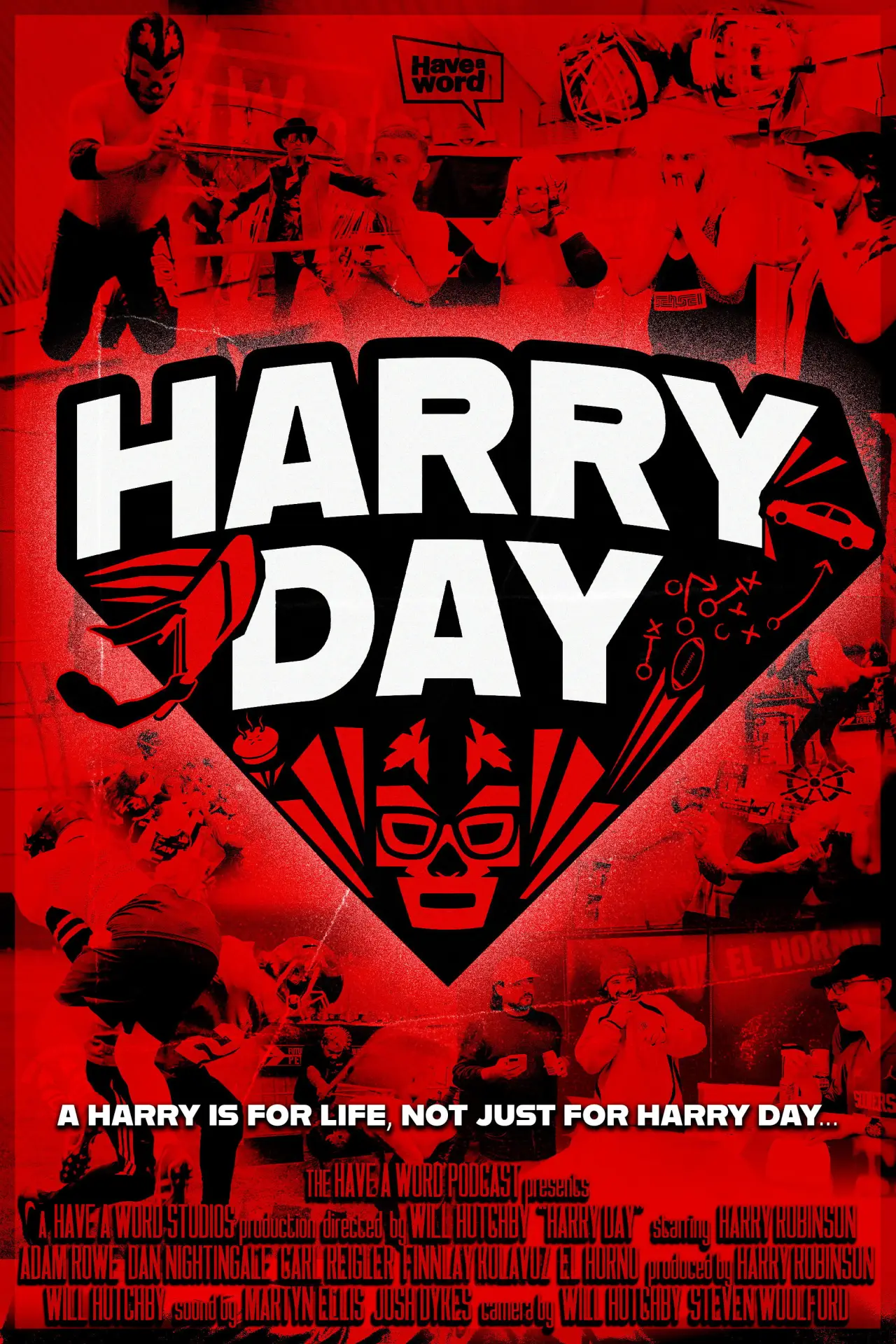 Movie poster "Have A Word: Harry Day"