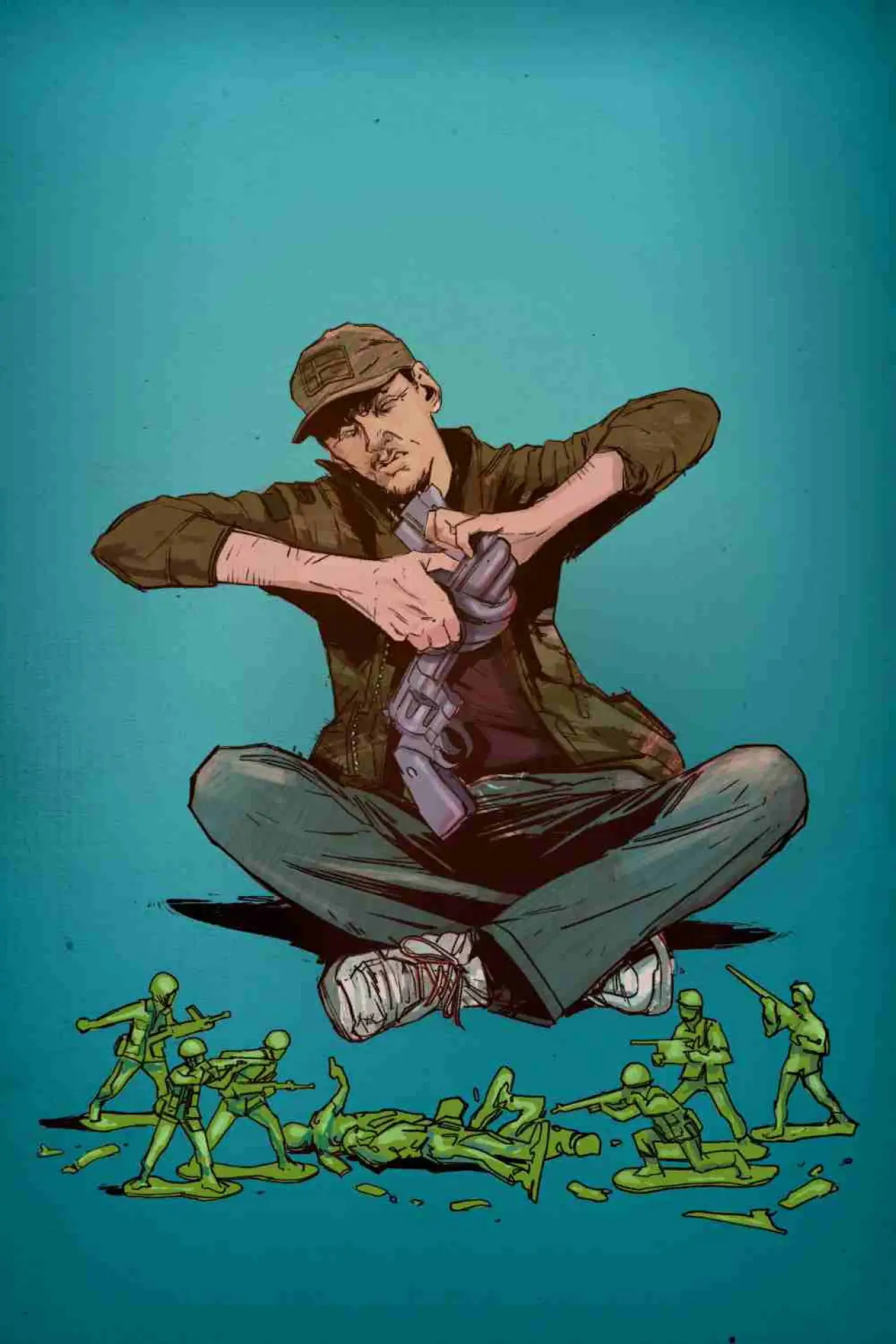 Movie poster "August and the War"