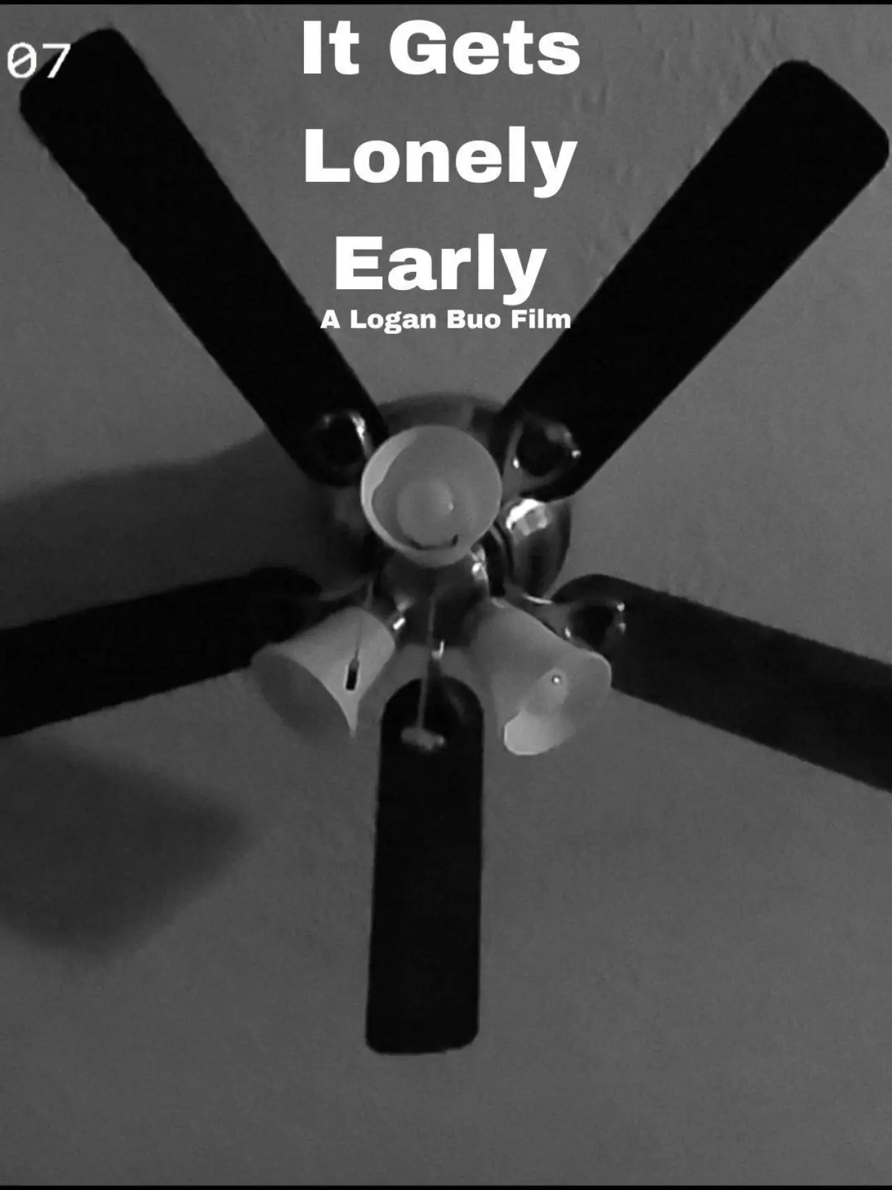 Movie poster "It Gets Lonely Early"