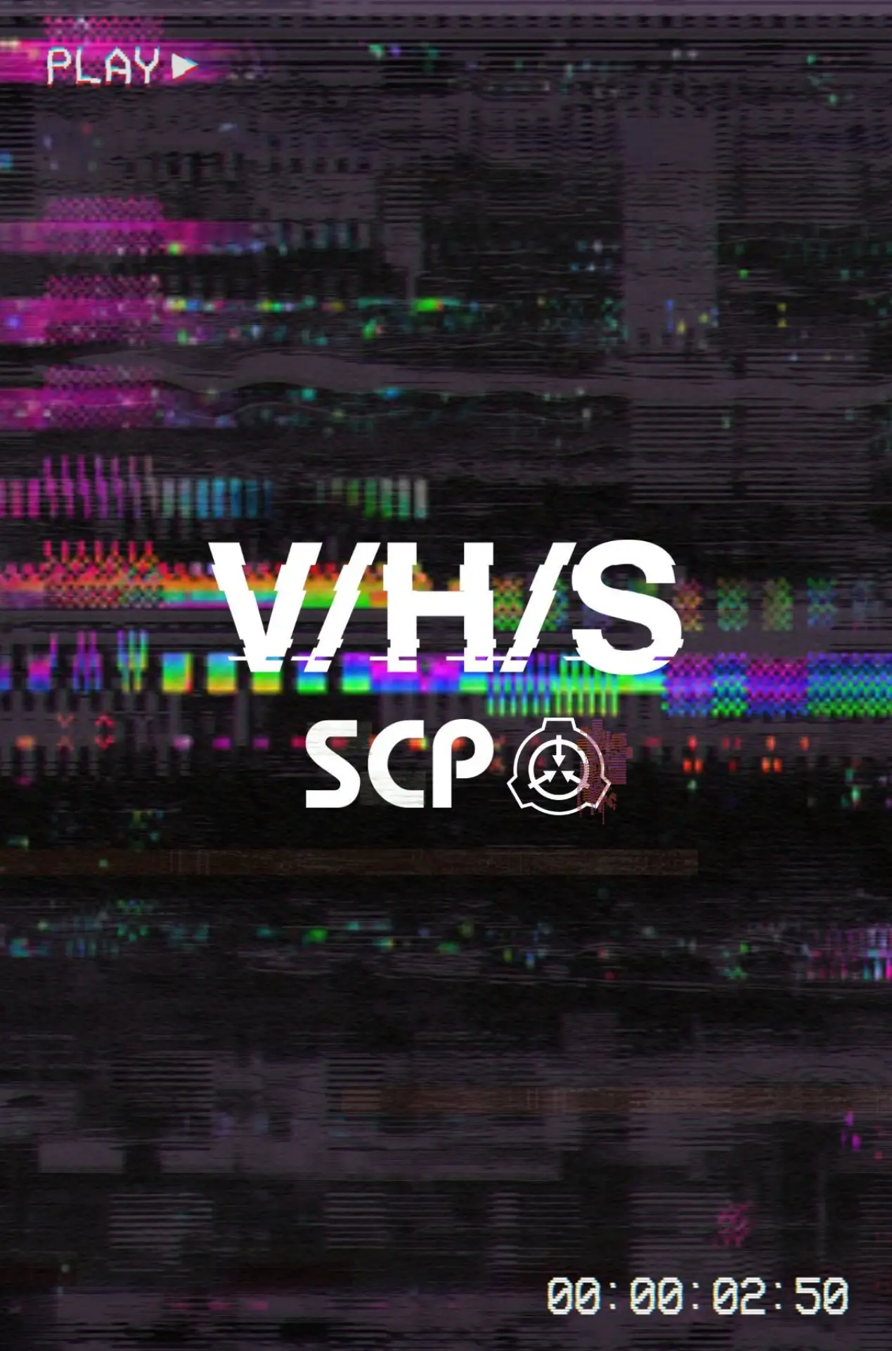 Movie poster "V/H/S: SCP"