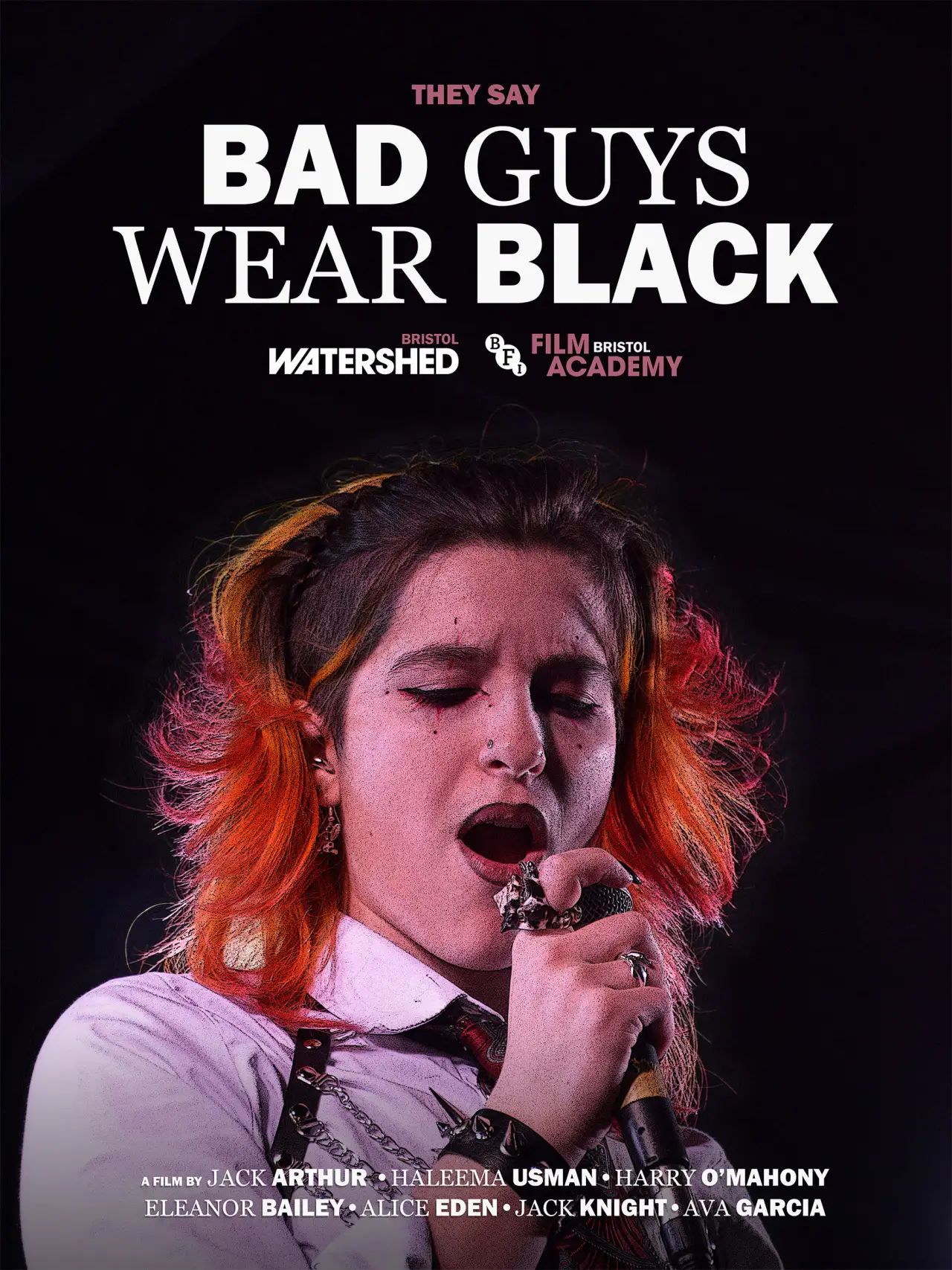 Movie poster "Bad Guys Wear Black"