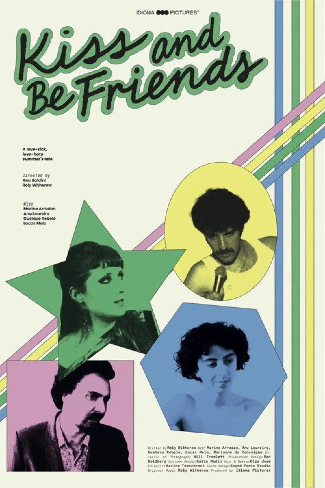 Movie poster "Kiss and Be Friends"