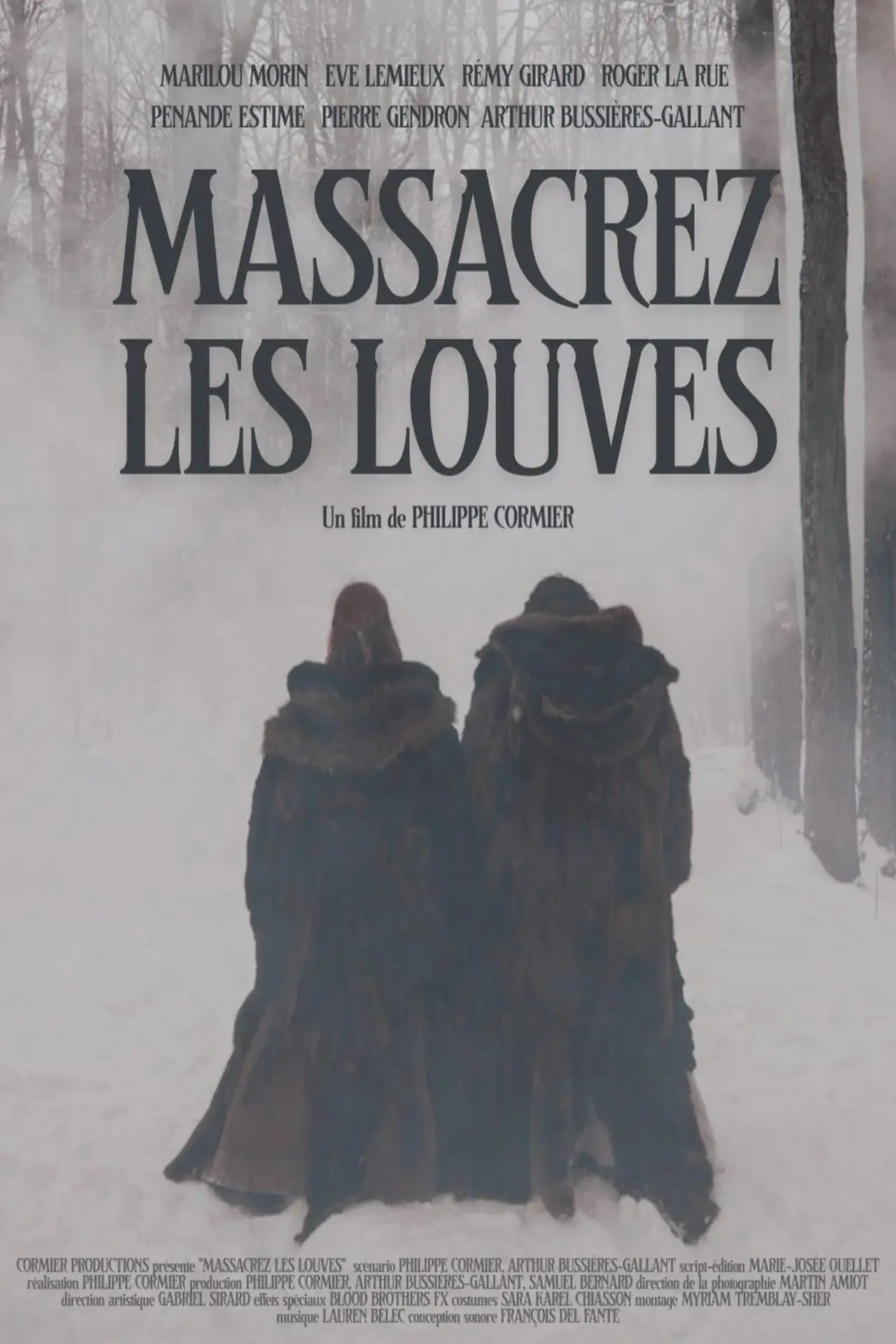 Movie poster "Slay the She-Wolves"