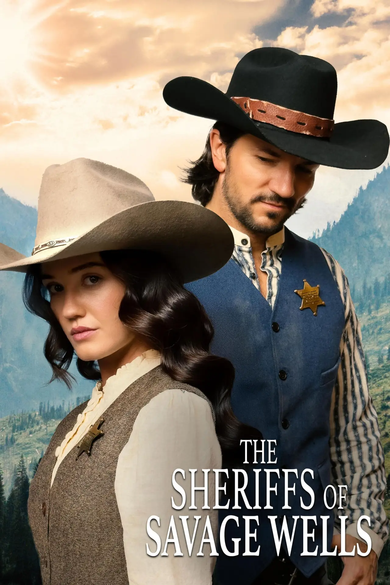 Movie poster "The Sheriffs of Savage Wells"