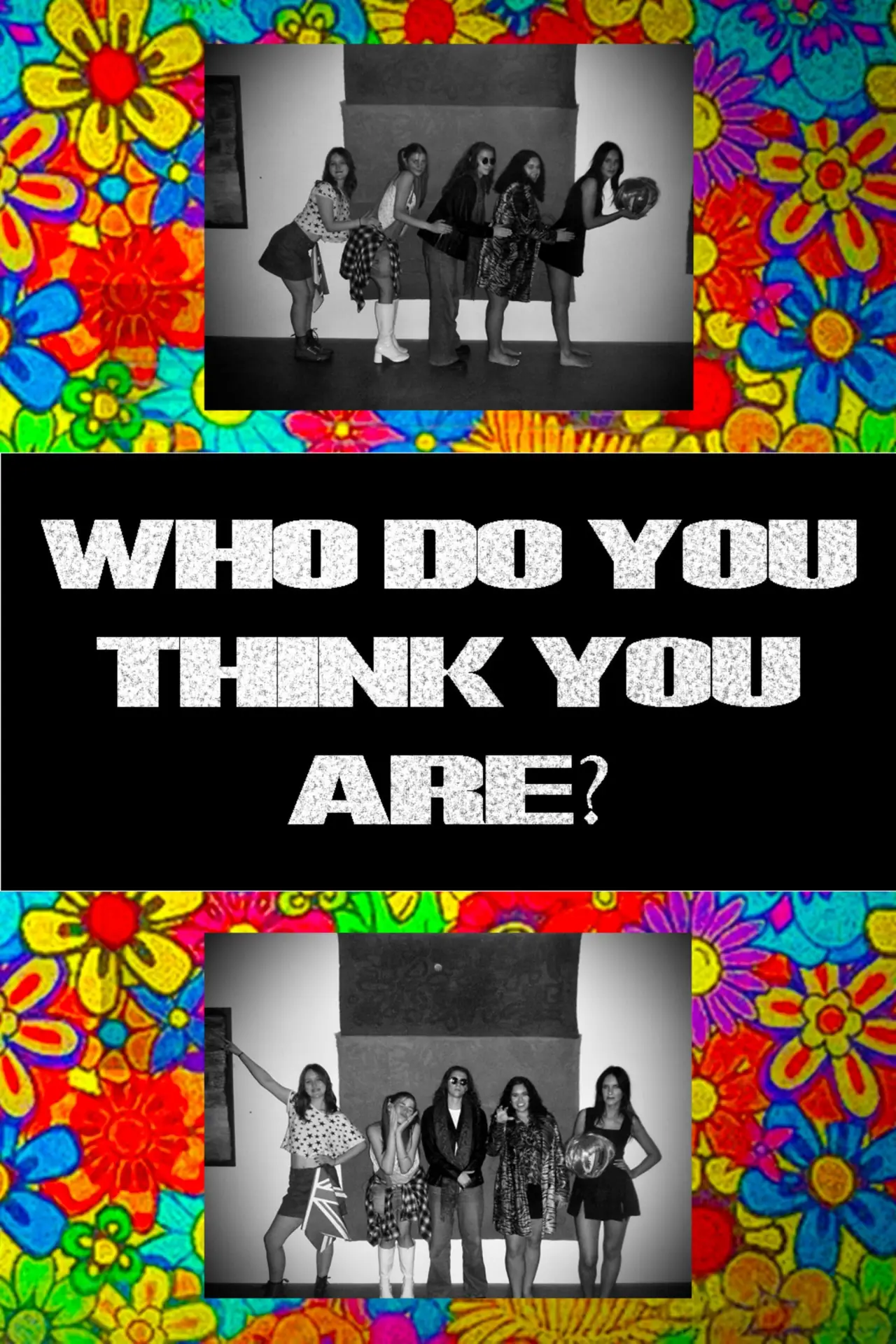 Movie poster "WHO DO YOU THINK YOU ARE?"