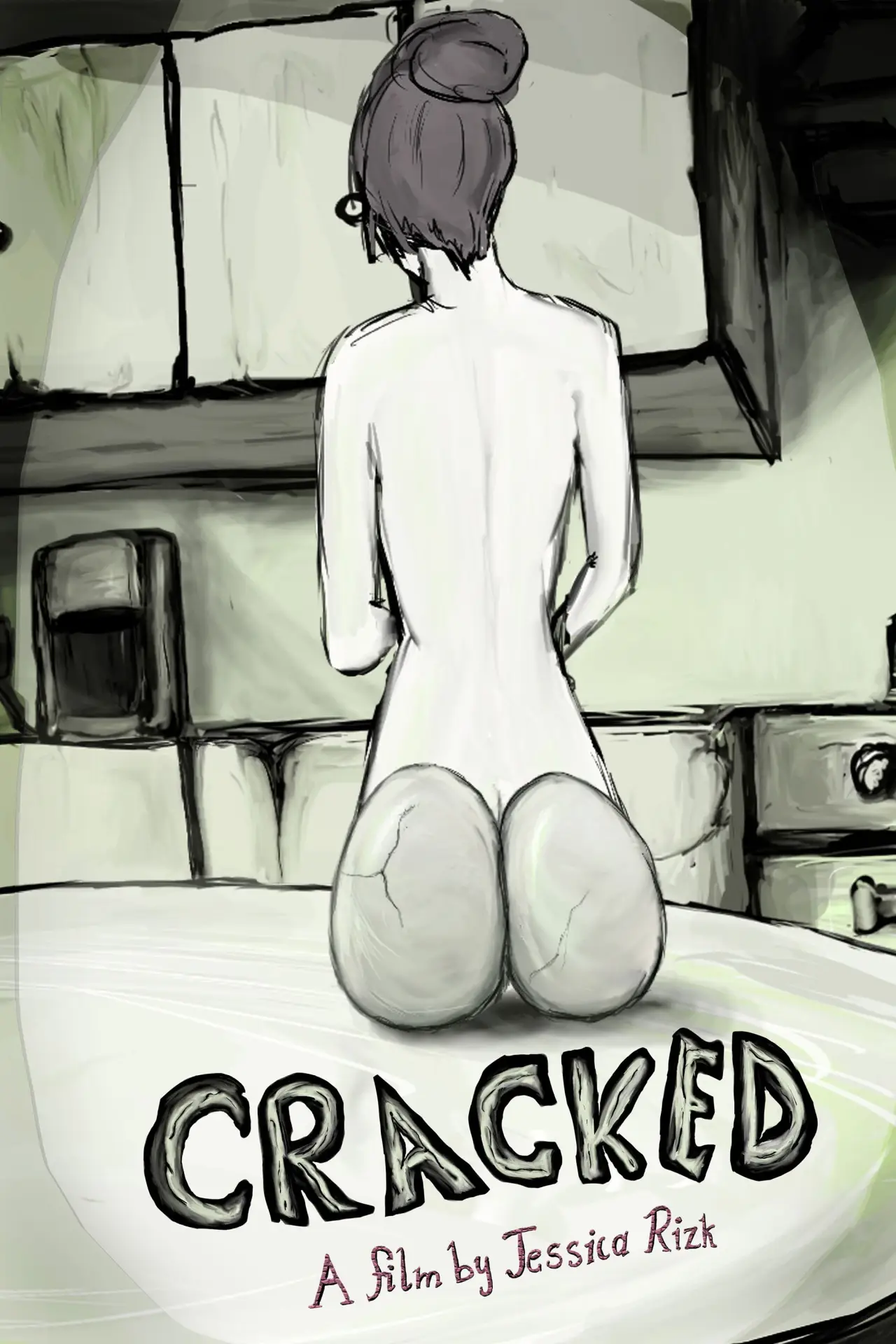 Movie poster "Cracked"