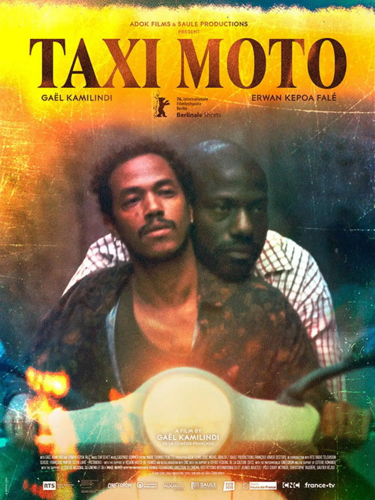 Movie poster "Taxi moto"