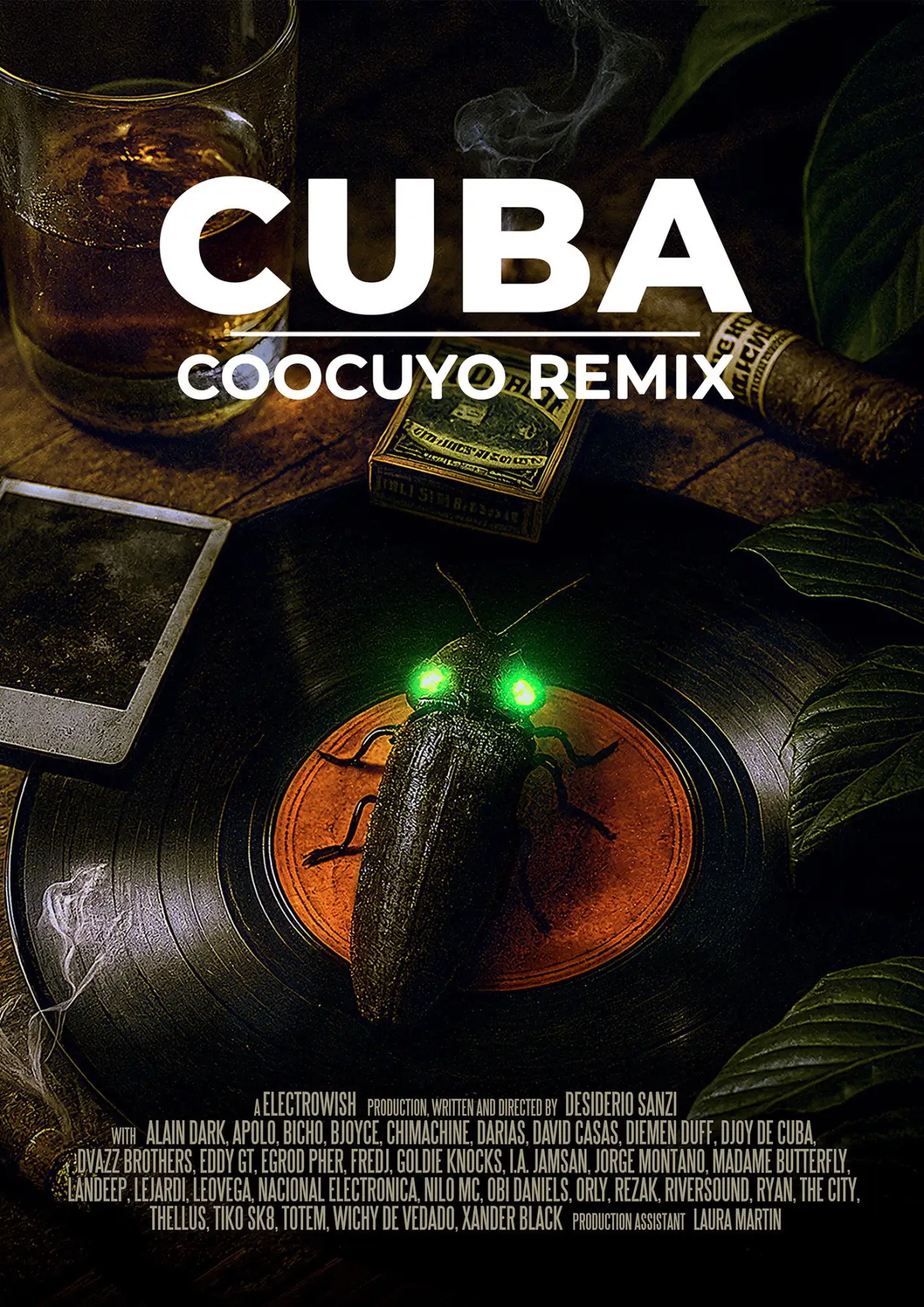 Movie poster "CUBA COOCUYO REMIX"
