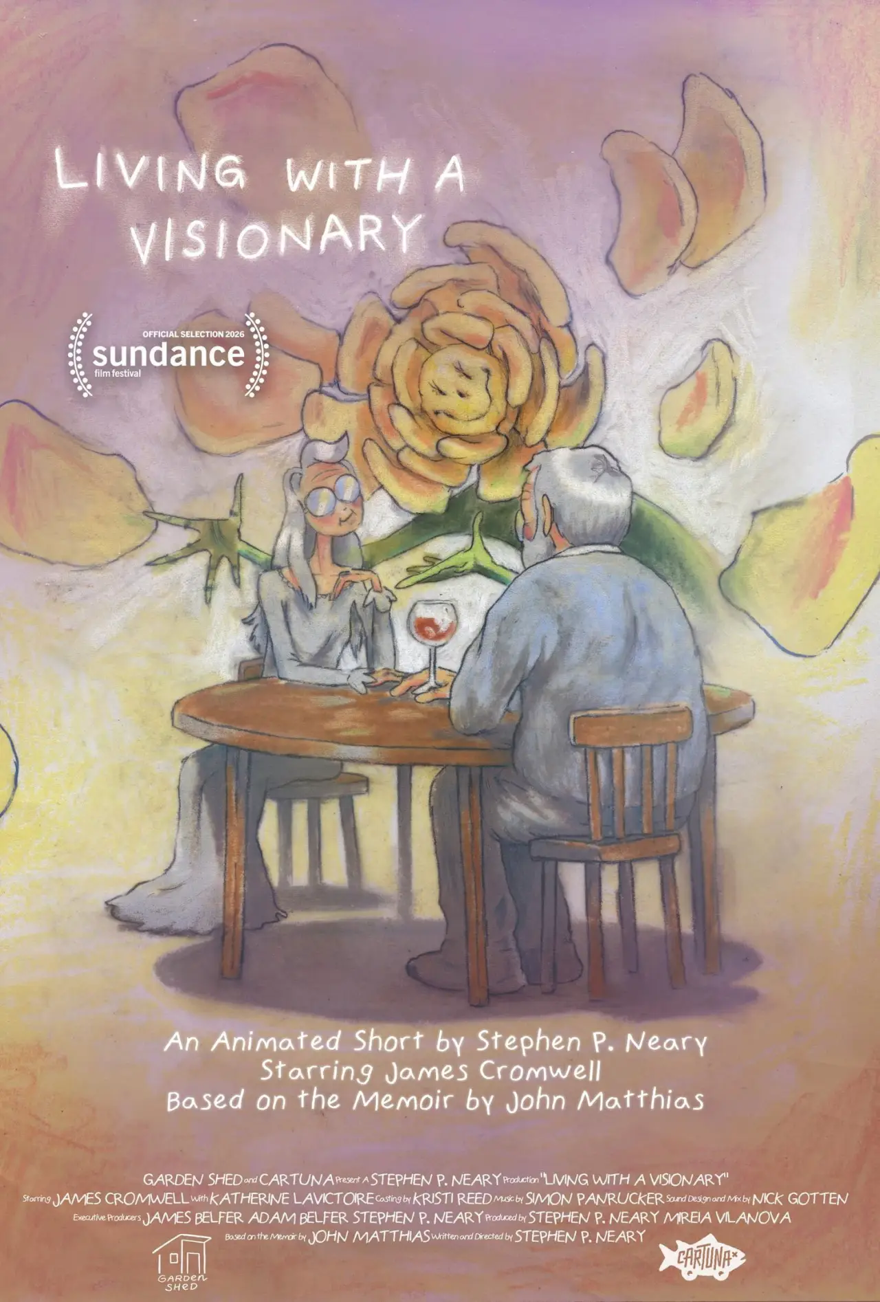 Movie poster "Living With A Visionary"