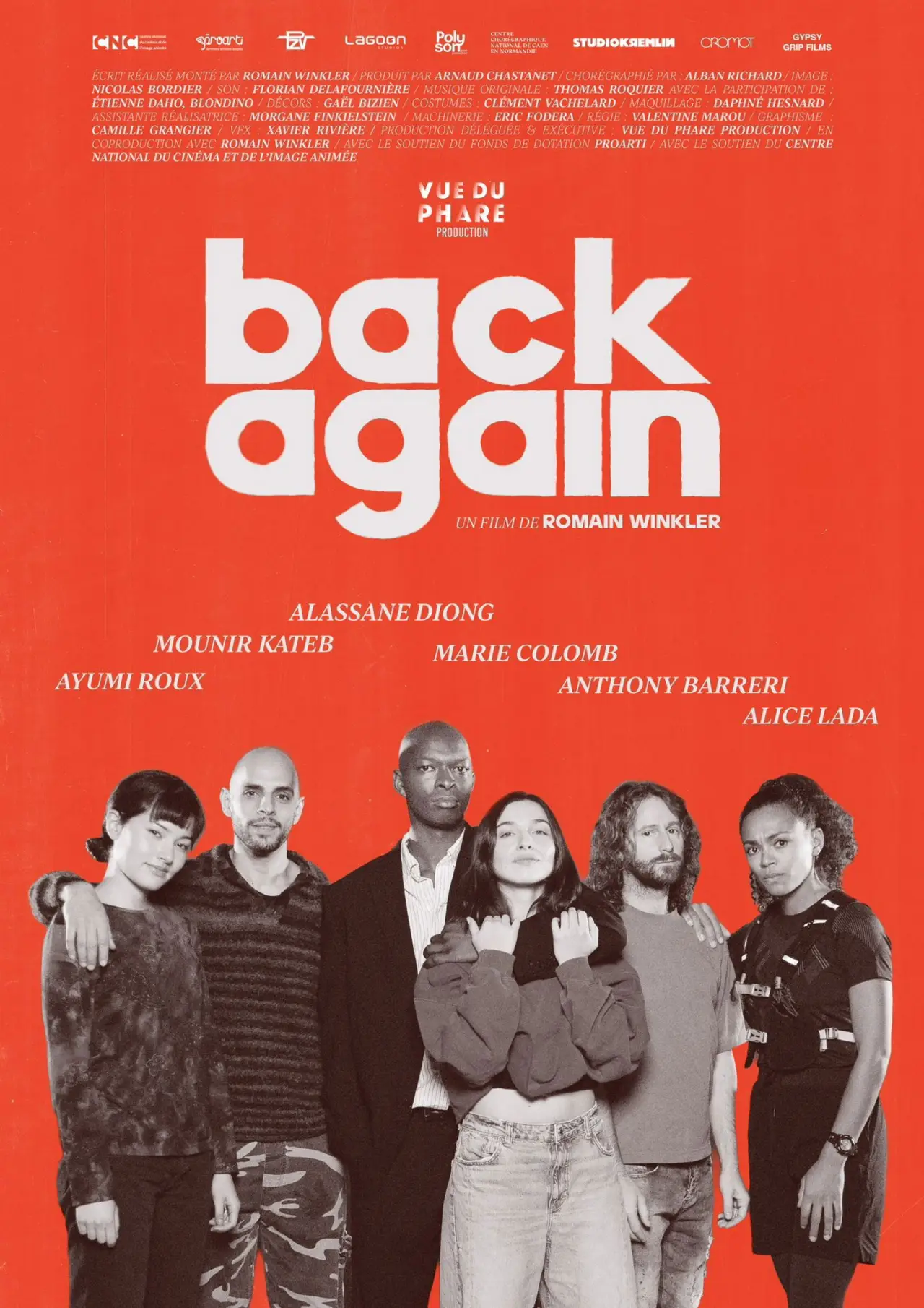 Movie poster "Back Again"