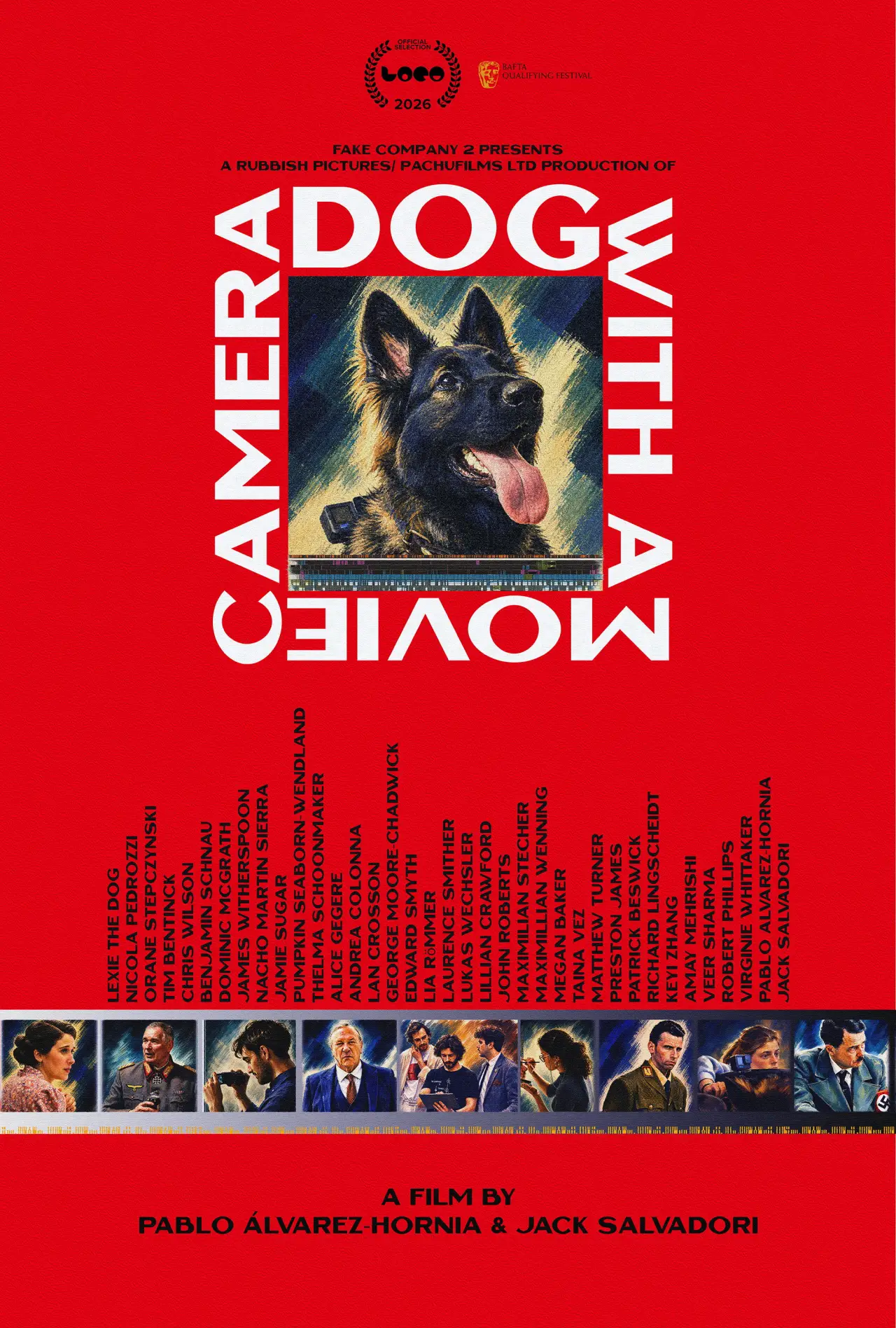 Movie poster "Dog with a Movie Camera"