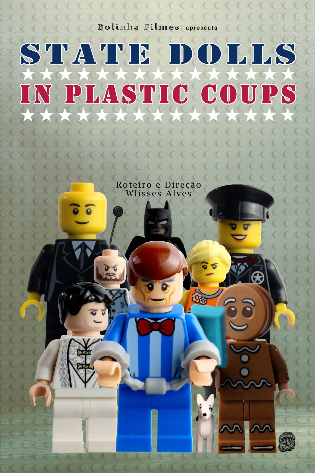 Movie poster "Bonecos de Estado em Golpes de Plástico"