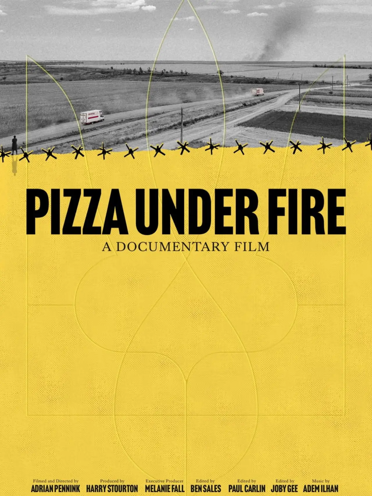 Movie poster "Pizza Under Fire"
