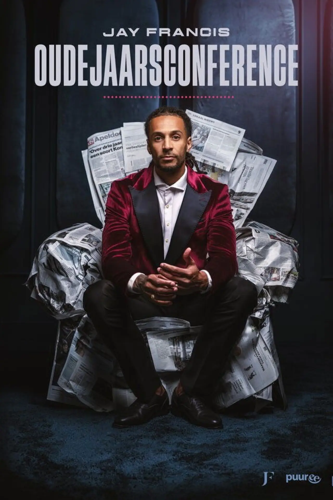 Movie poster "Jay Francis Oudejaars Conference"