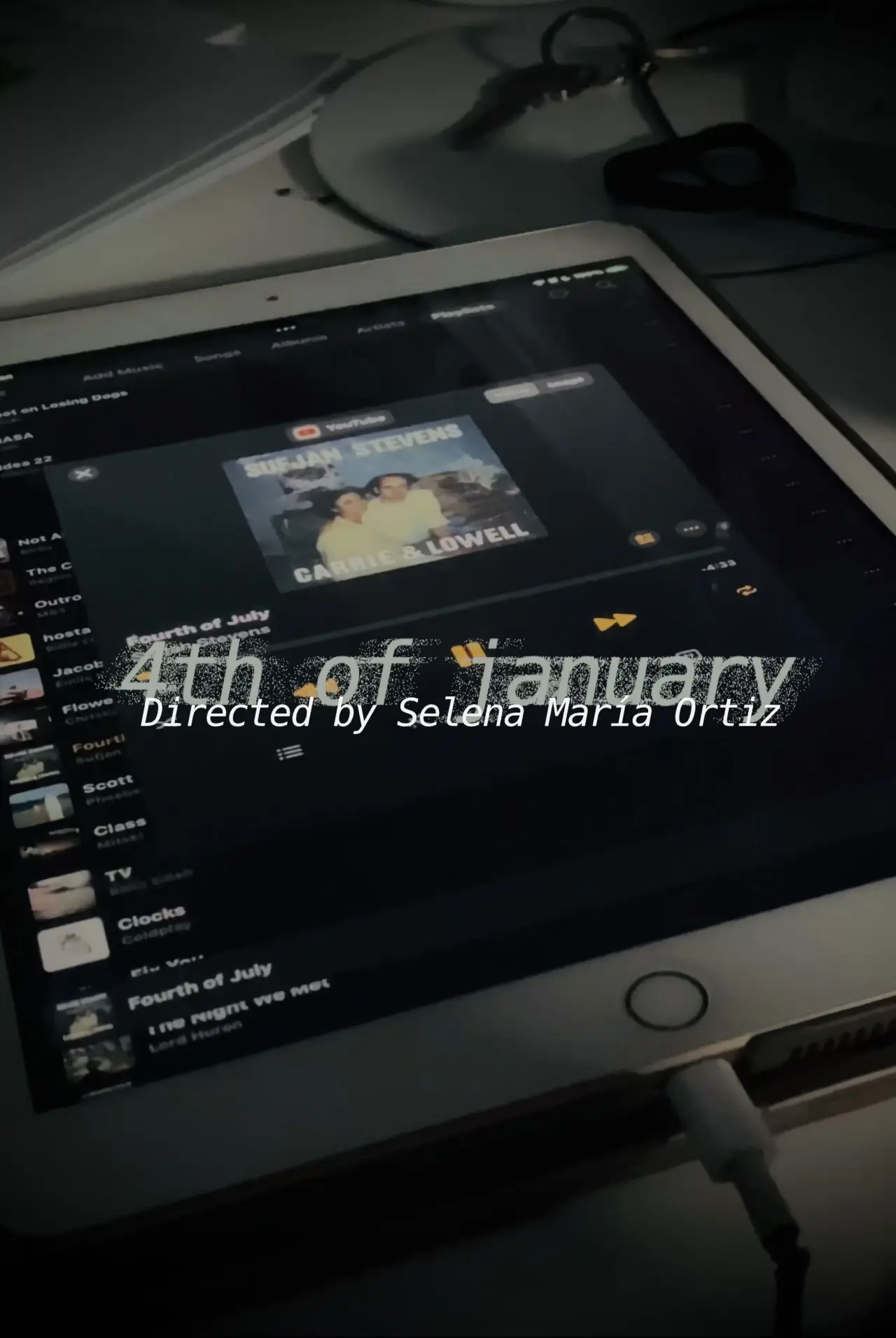 Movie poster "4th of january"
