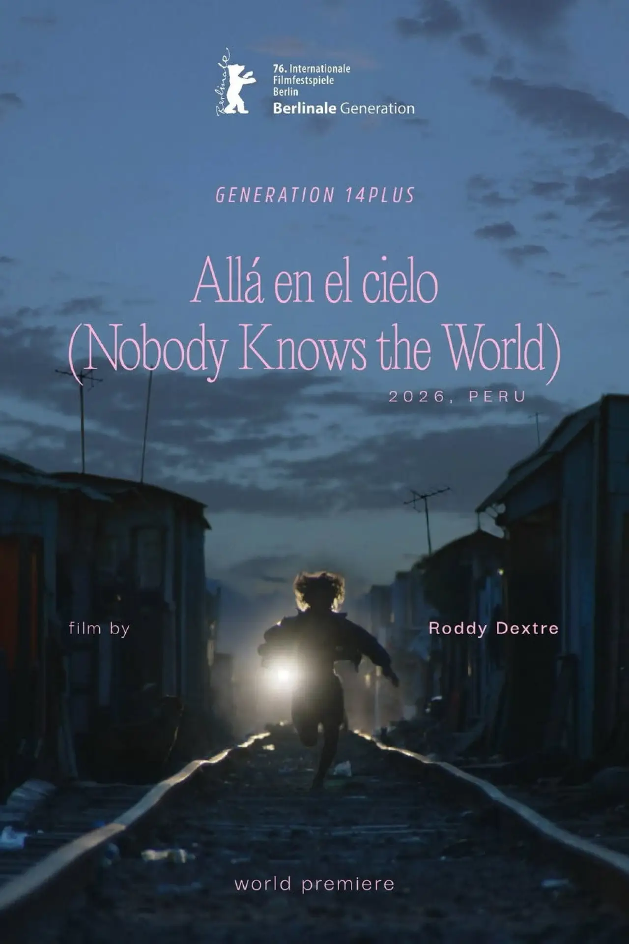 Movie poster "Nobody Knows the World"