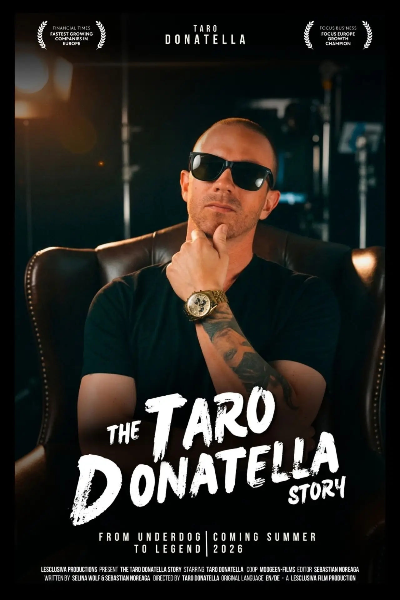 Movie poster "The Taro Donatella Story"