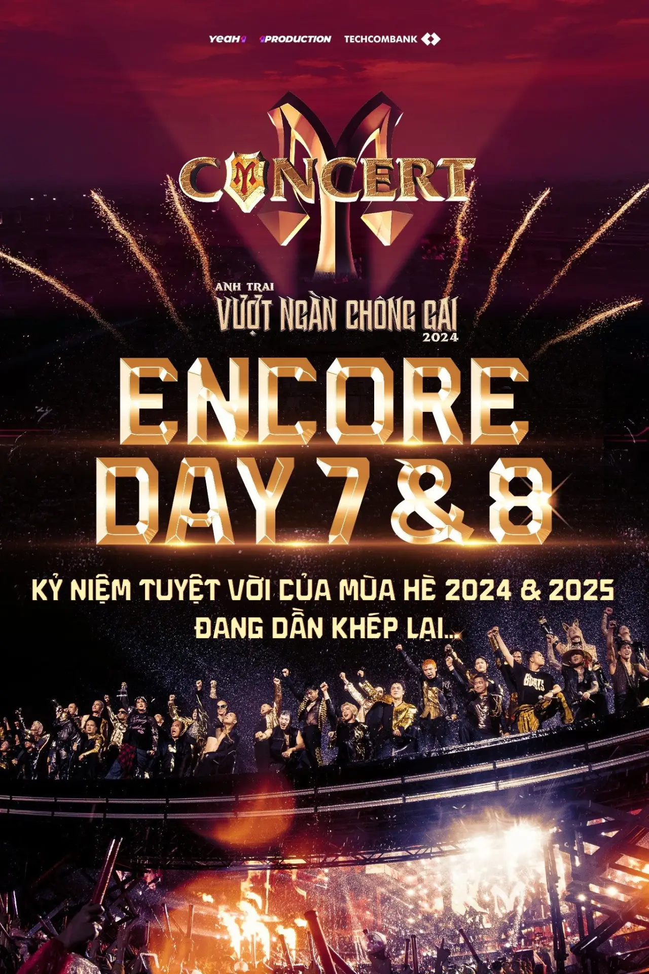 Movie poster "Concert Anh Trai Vượt Ngàn Chông Gai Encore Day 7 & 8"