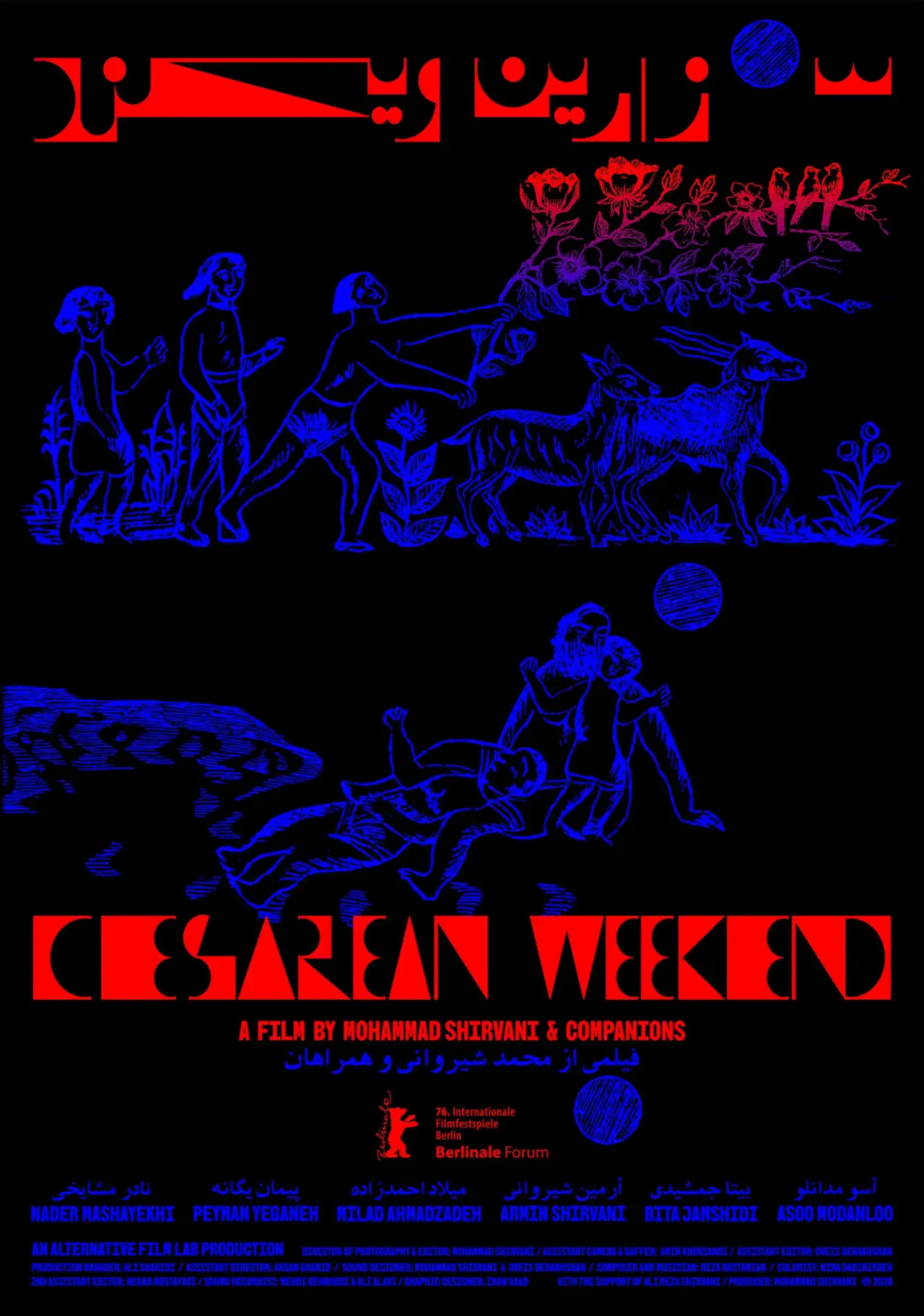 Movie poster "Cesarean Weekend"