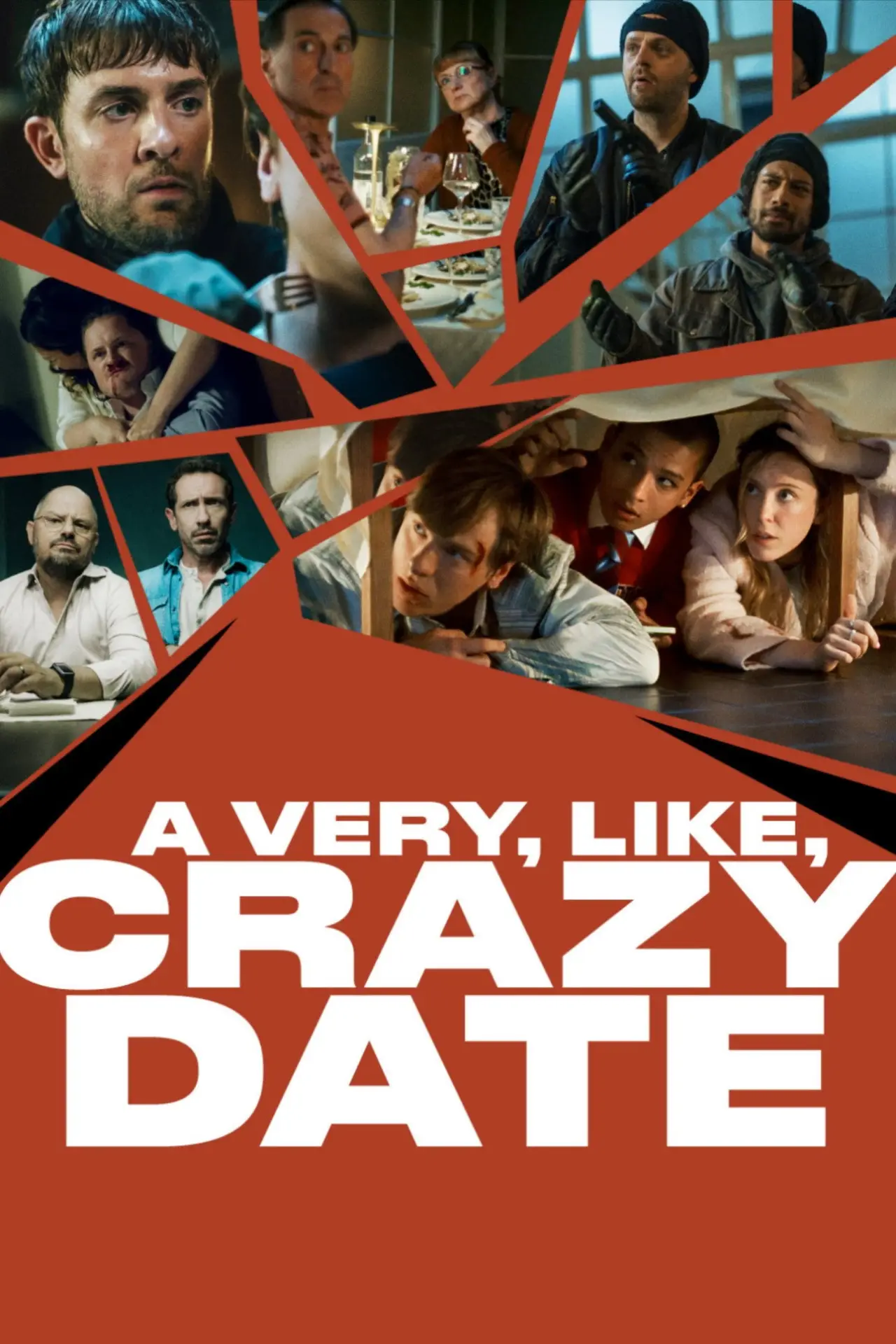 Movie poster "Een best wel heftige date"