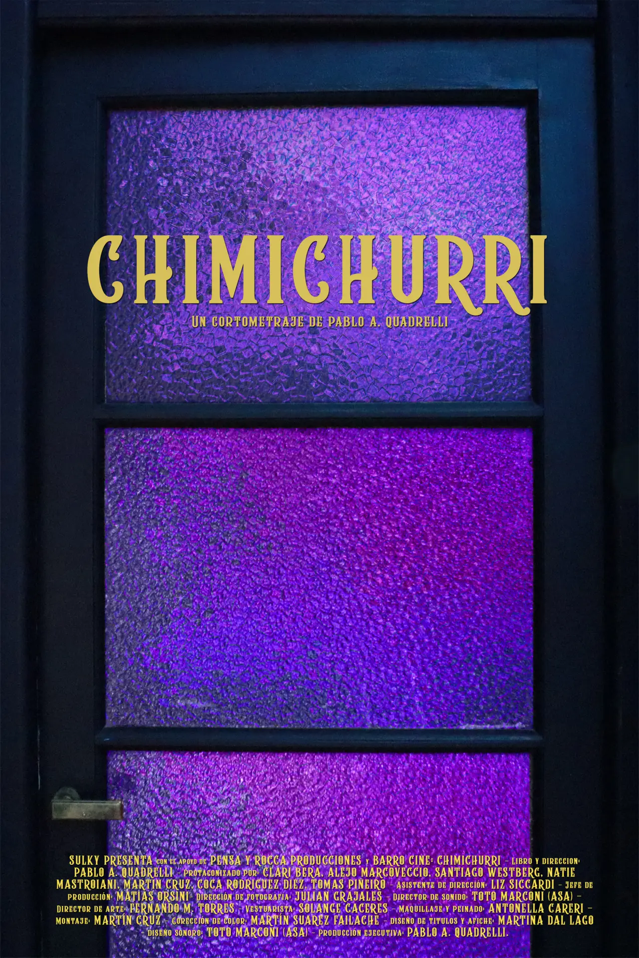 Movie poster "Chimichurri"