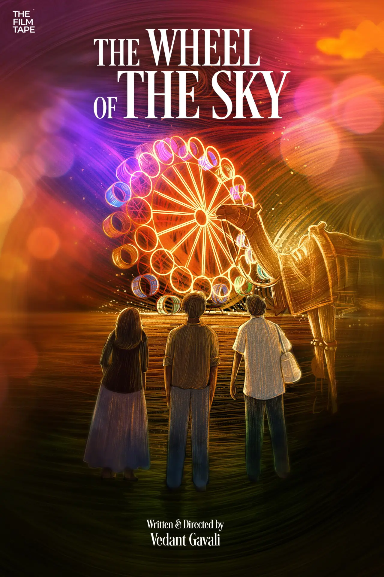 Movie poster "The Wheel of the sky"
