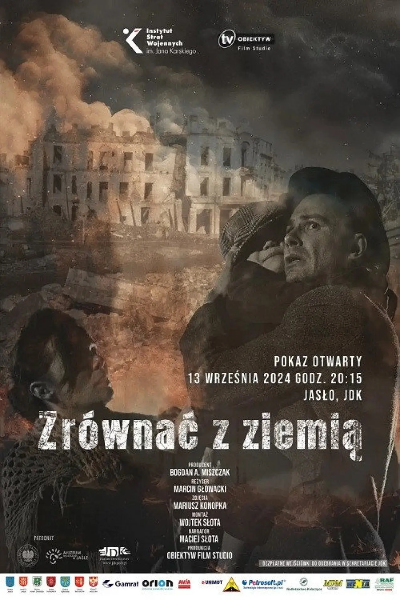 Movie poster "Zrównać z ziemią"