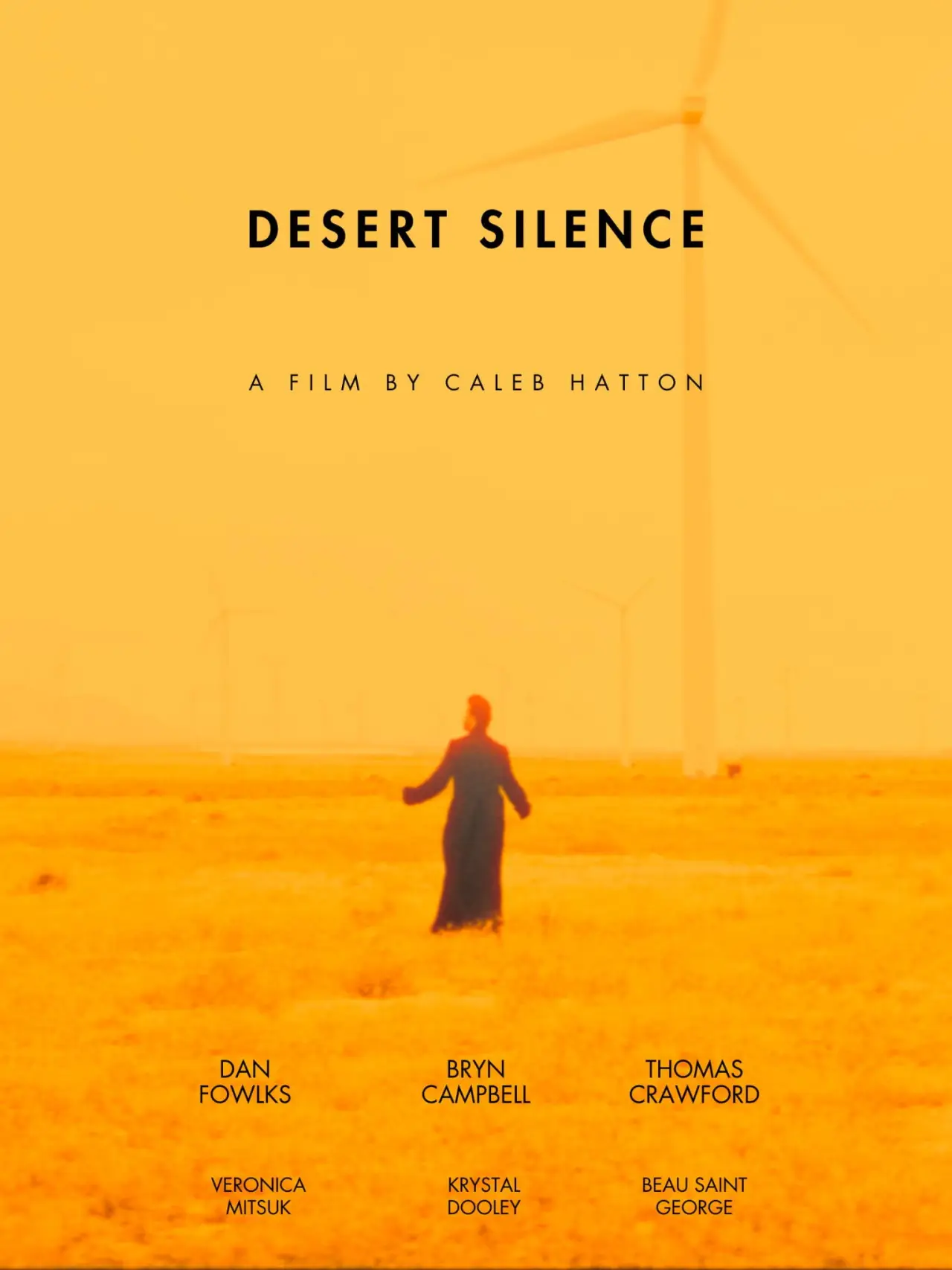 Movie poster "Desert Silence"
