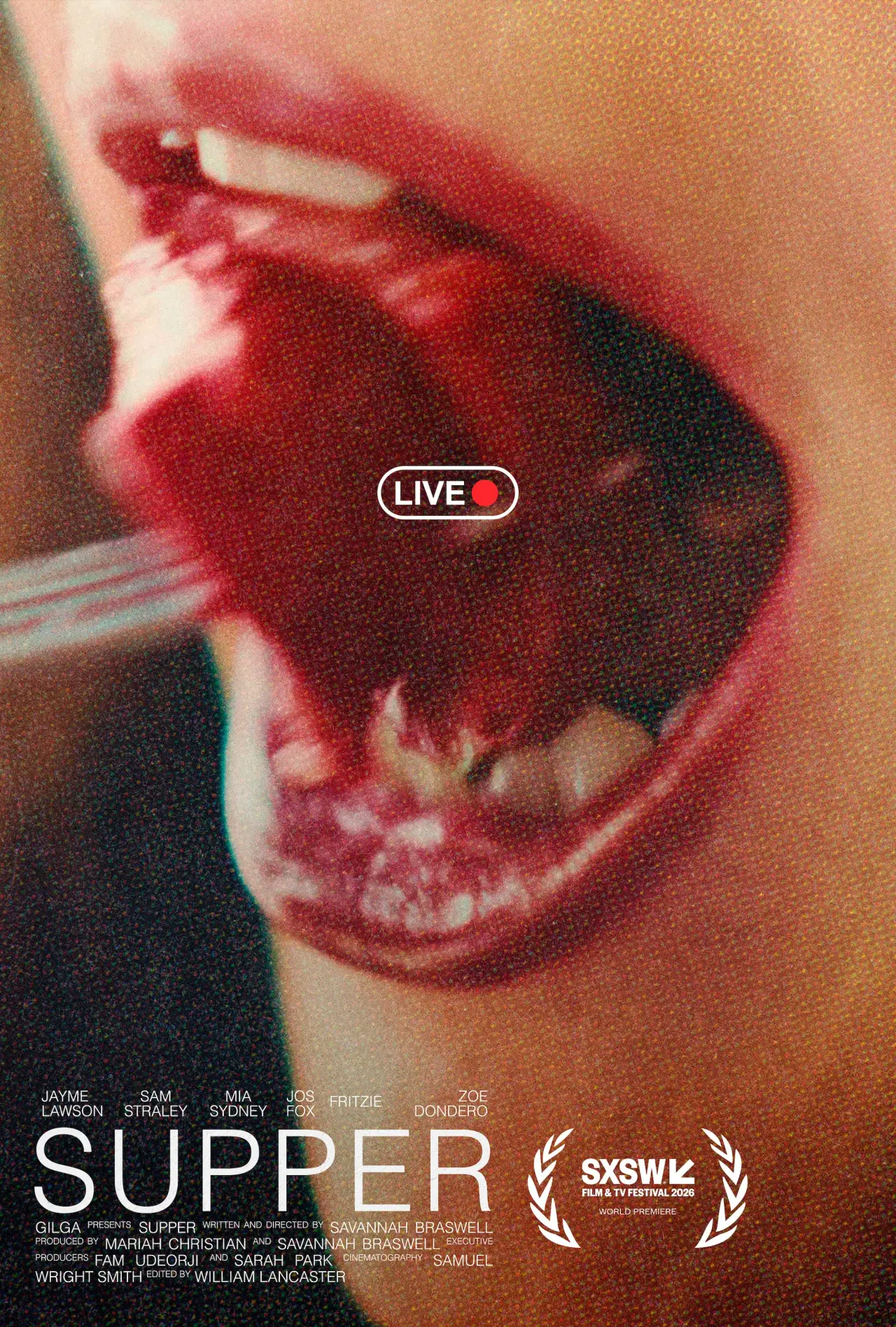 Movie poster "Supper"