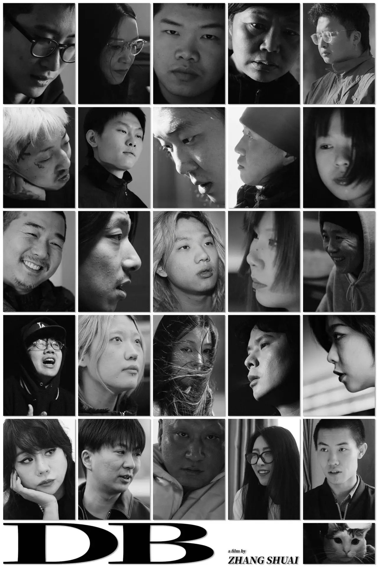 Movie poster "DB"