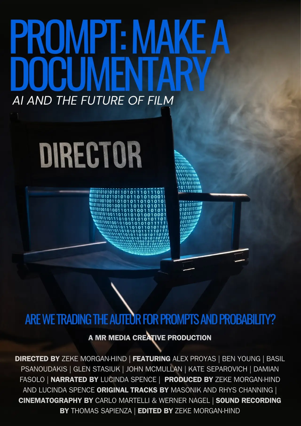 Movie poster "Prompt: Make a Documentary"