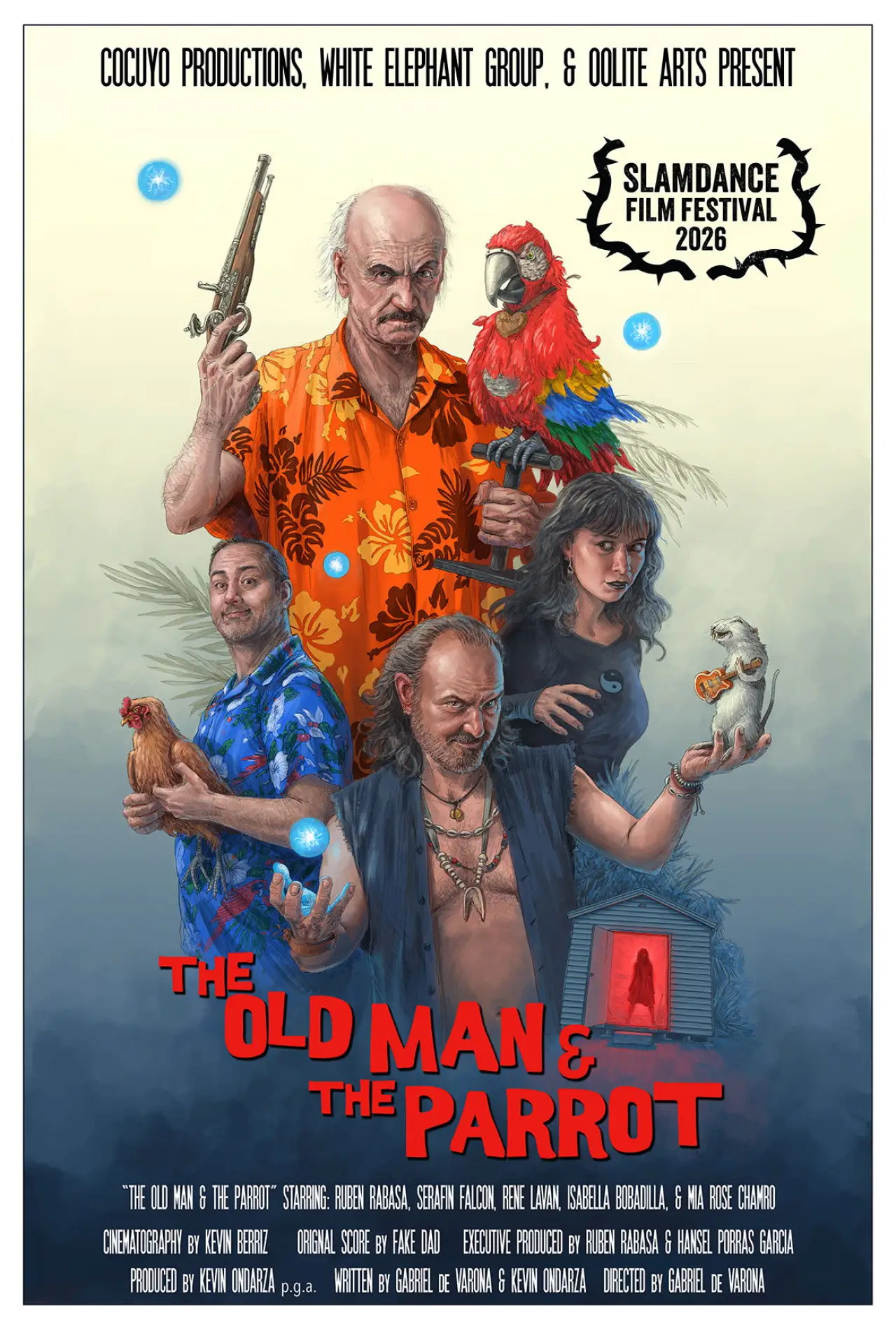 Movie poster "The Old Man and the Parrot"