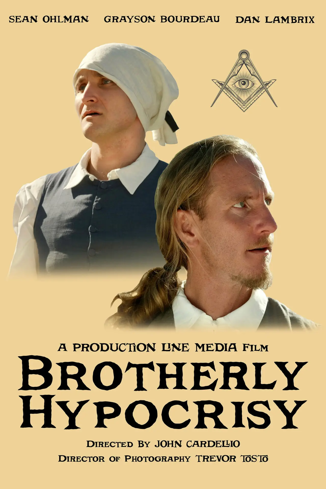 Movie poster "Brotherly Hypocrisy"