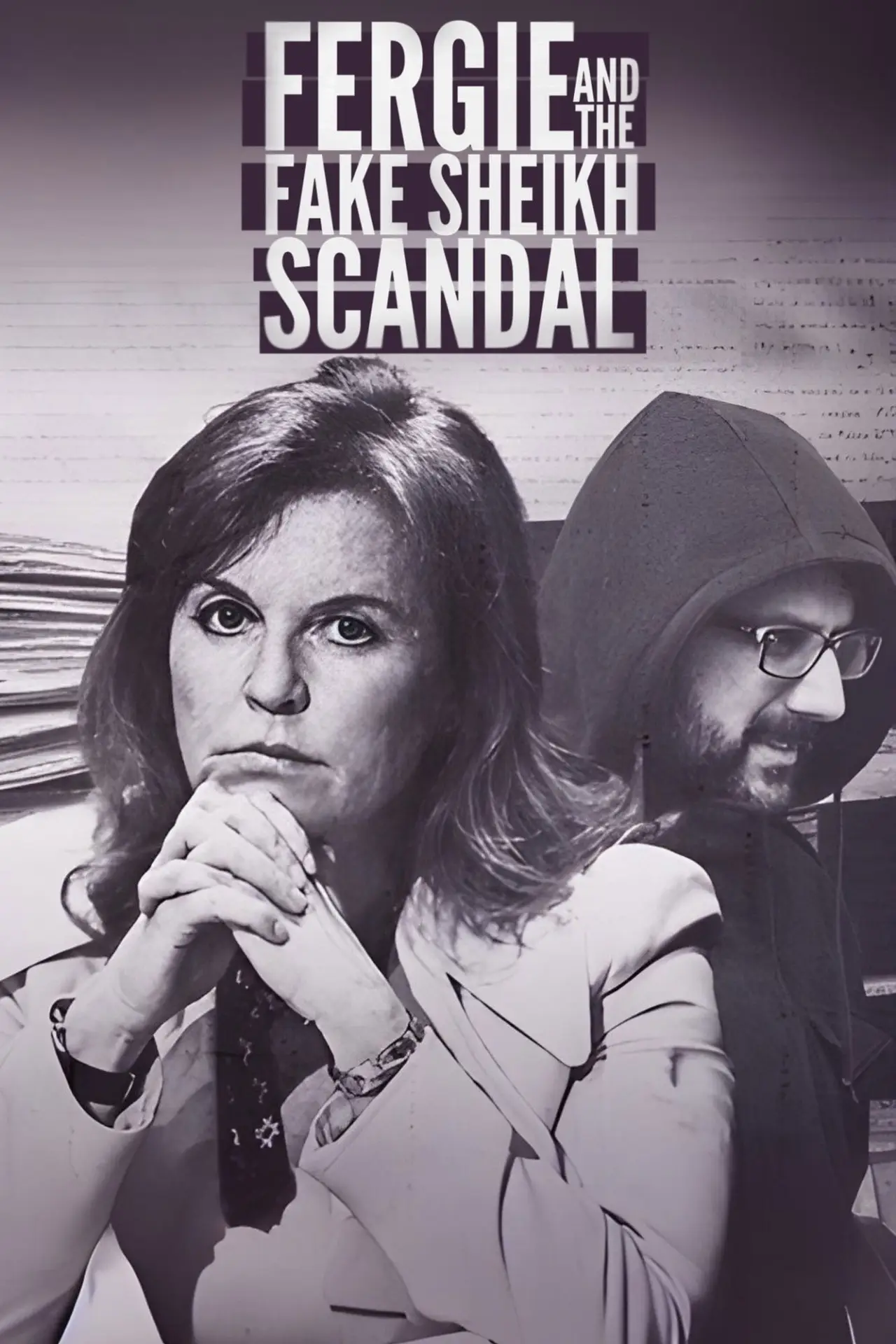 Movie poster "Fergie and the Fake Sheikh Scandal"
