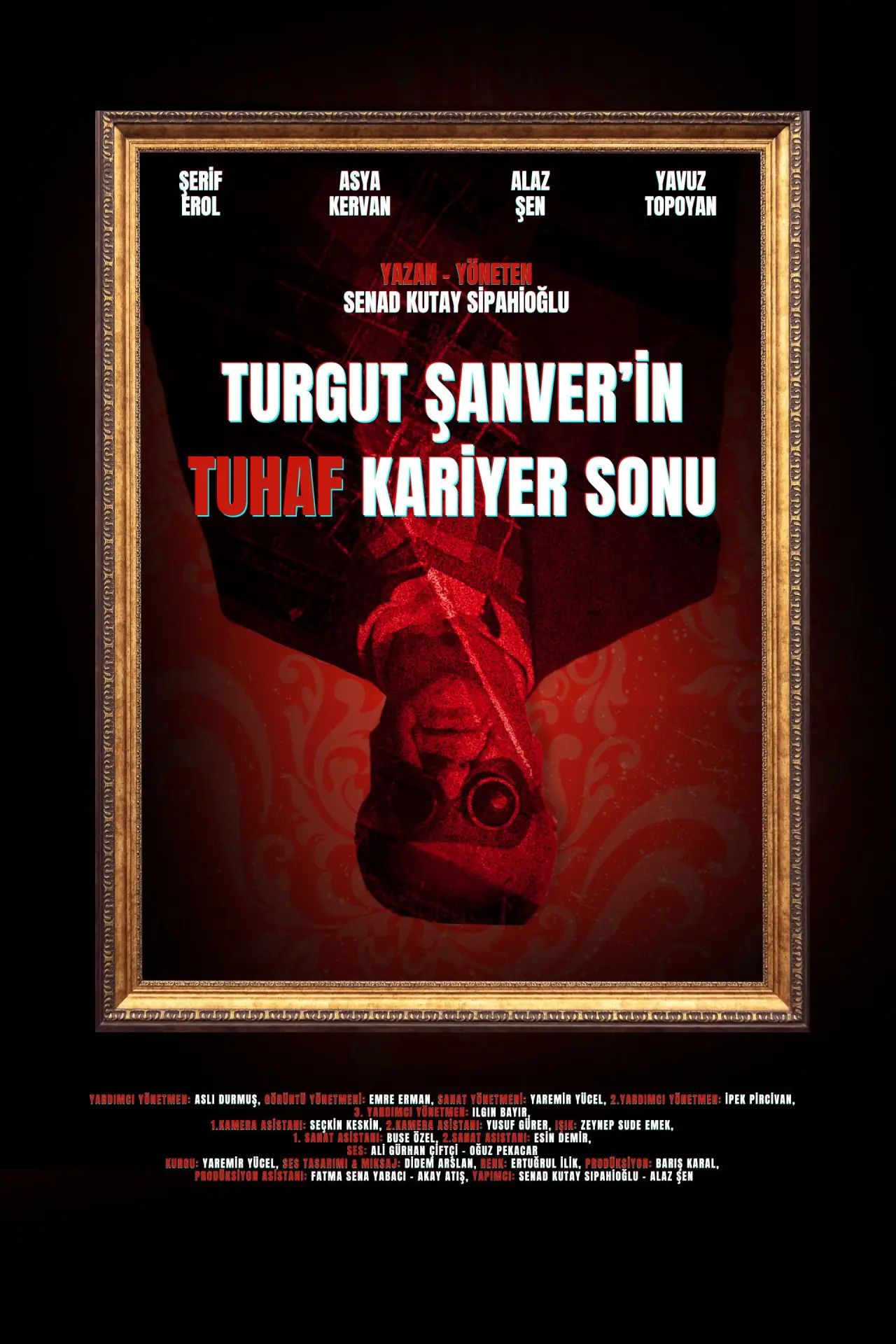 Movie poster "Turgut Sanver’s Strange Career Ending"