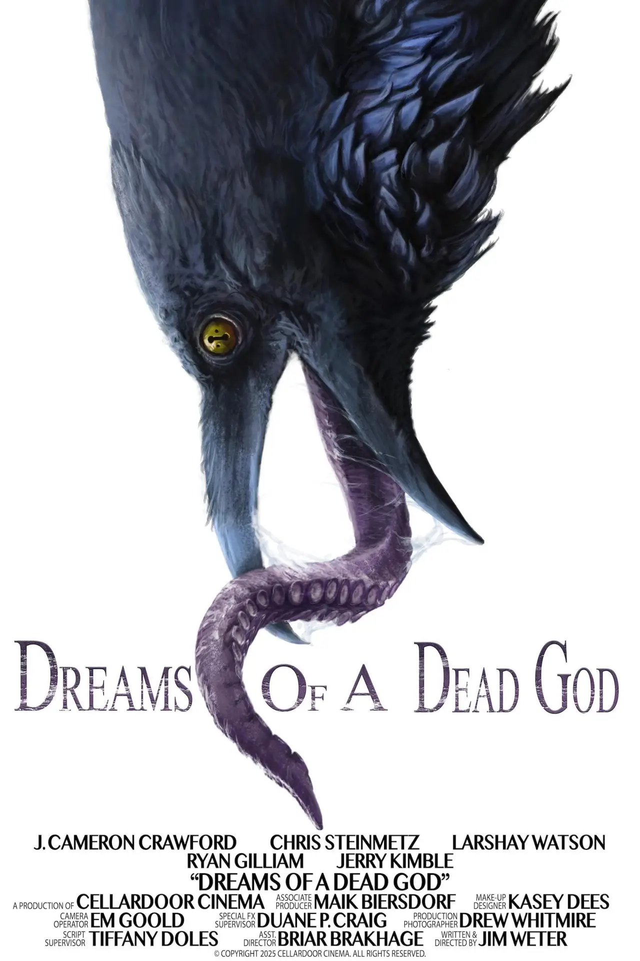 Movie poster "Dreams of a Dead God"