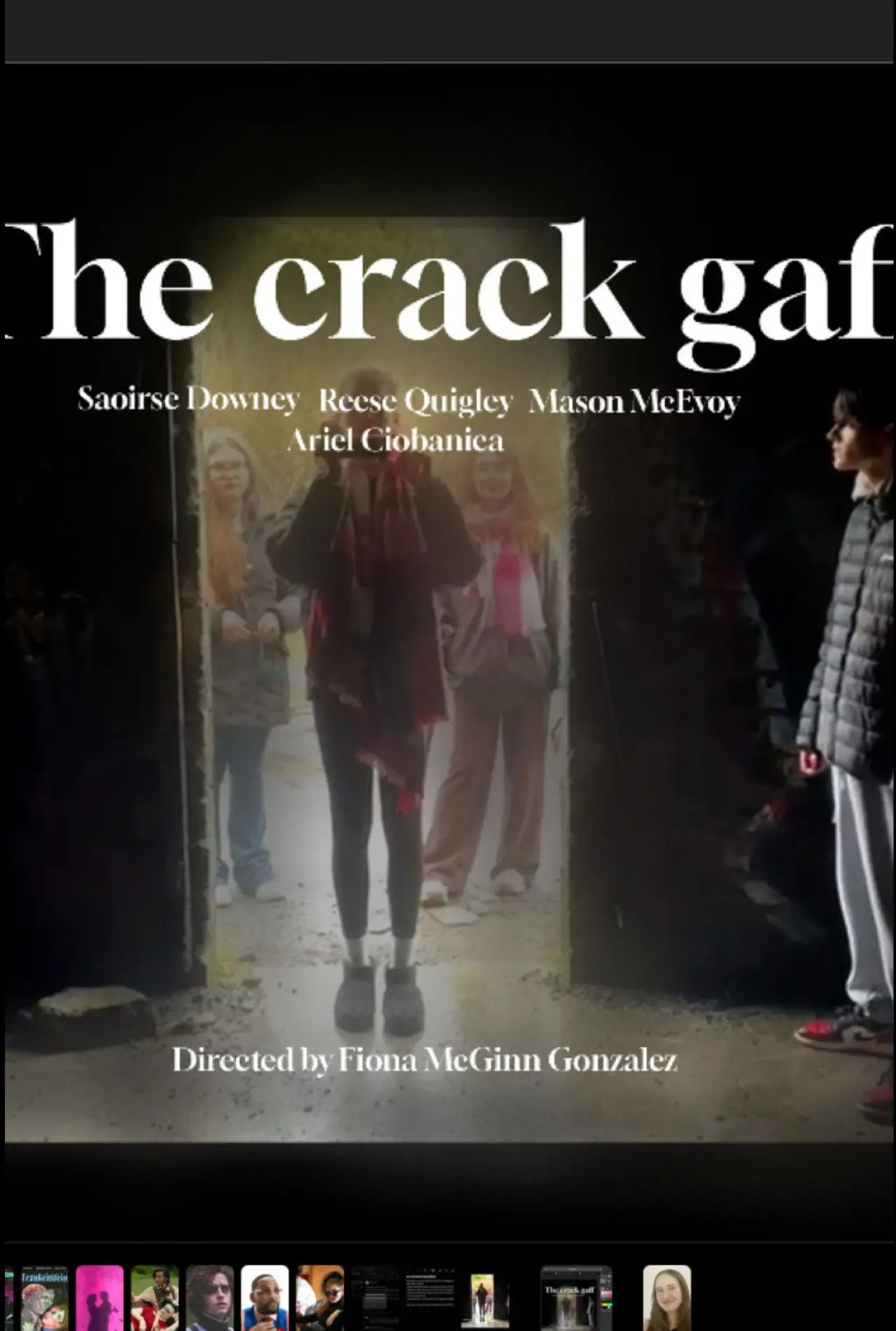 Movie poster "The Crack Gaff"
