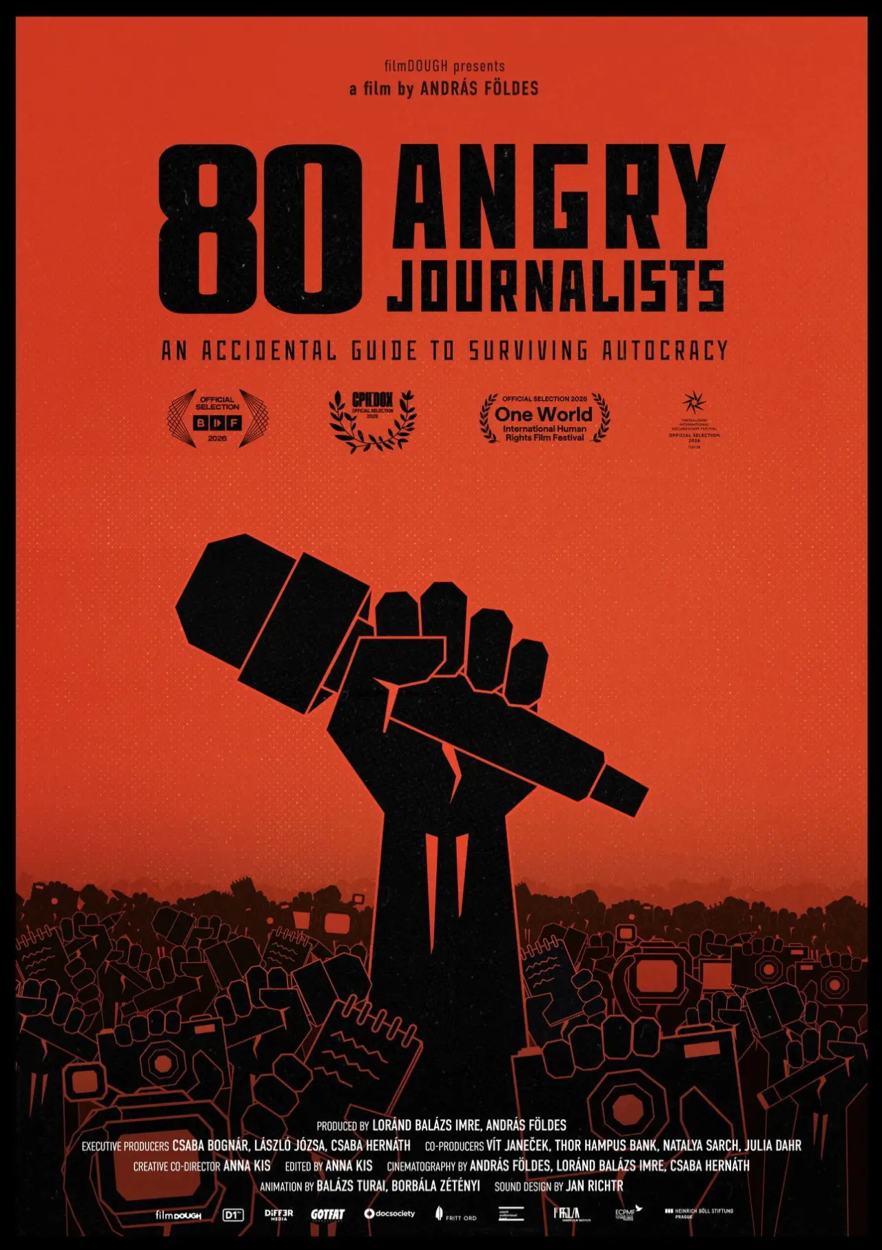 Movie poster "80 Angry Journalists"